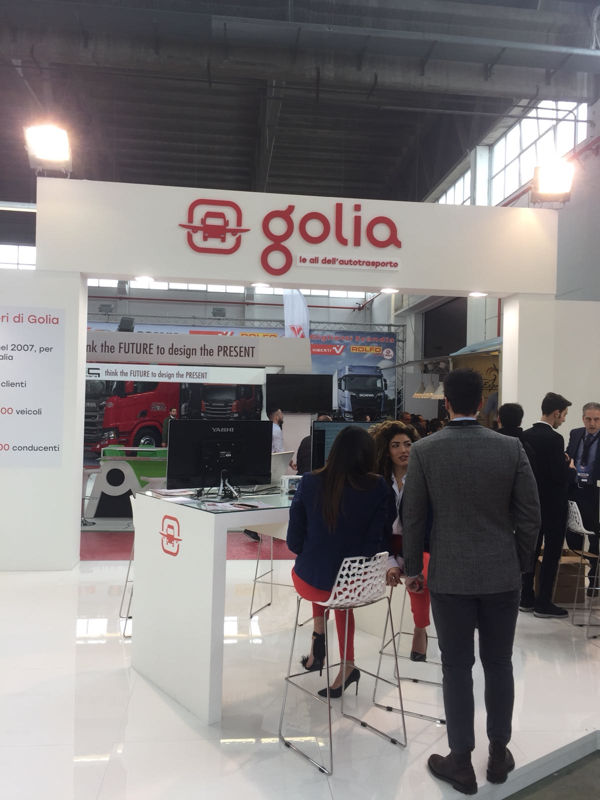 Fiera Trasppoday Caserta, stand Golia