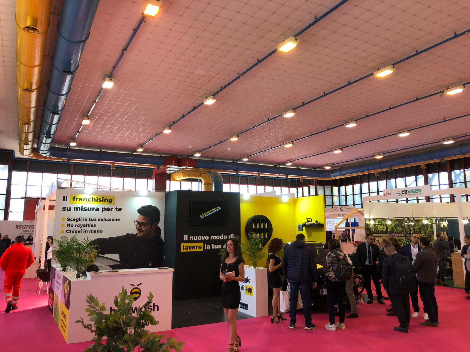 Cusano Stand allestimenti alla fiera Expo Franchising – Napoli