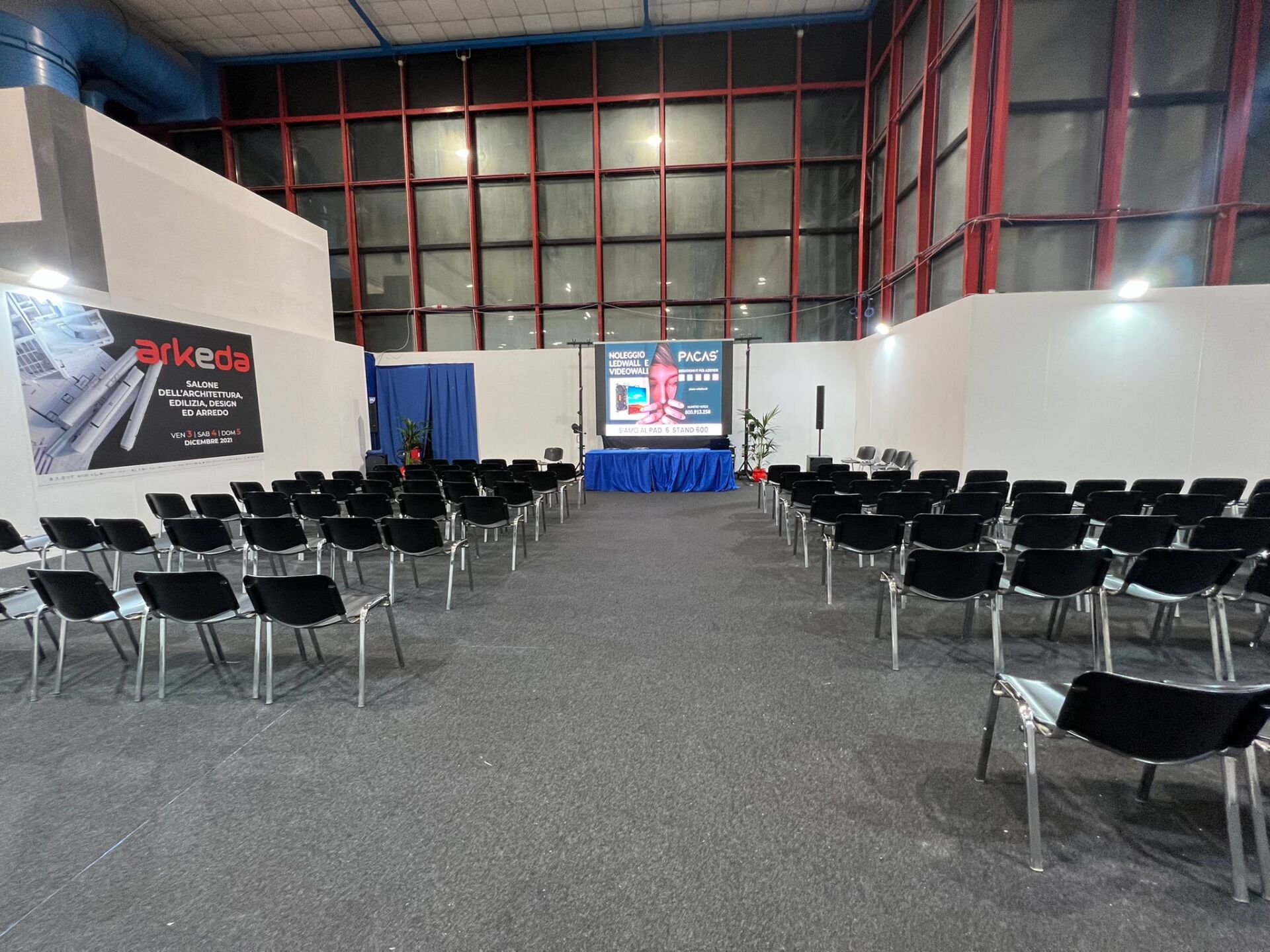 Arkeda fiera mostra convegno dell'architettura, edilizia, design ed arredo, Napoli. Allestimenti Cusano Stand