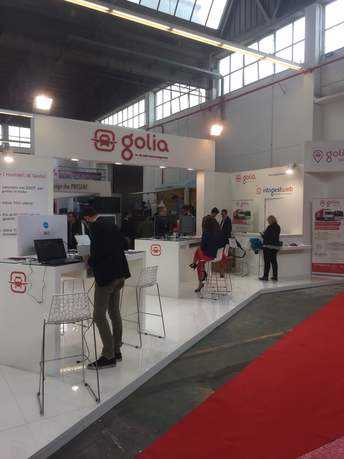 Fiera Trasppoday Caserta, stand Golia