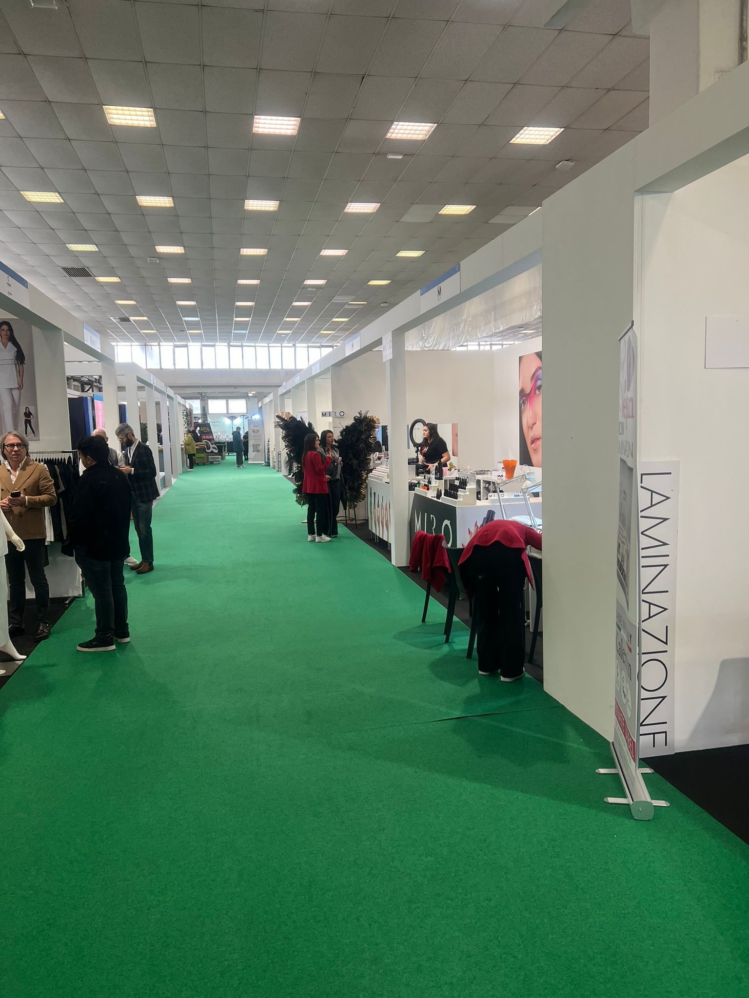 Stand Fiera dell' estetica Aestetica Napoli