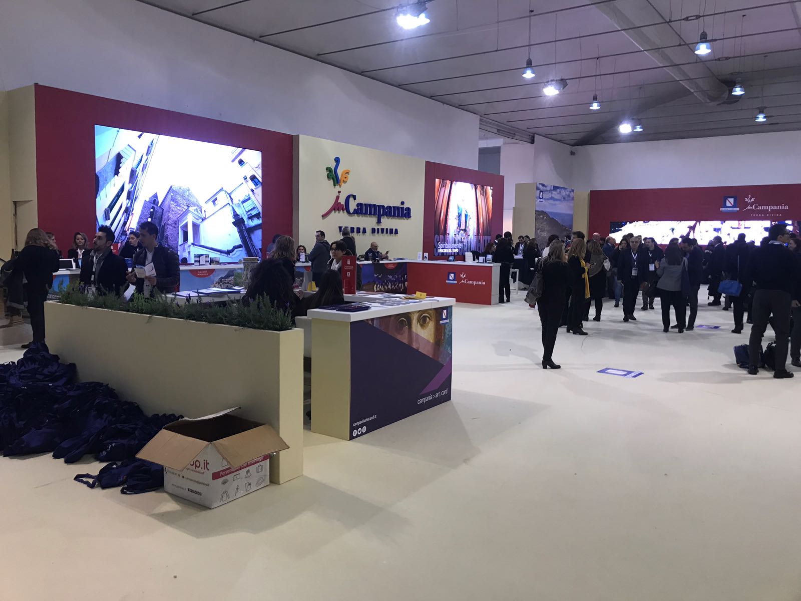 BMT - Fiera Internazionale del Turismo - Napoli. Allestimenti Cusano Stand