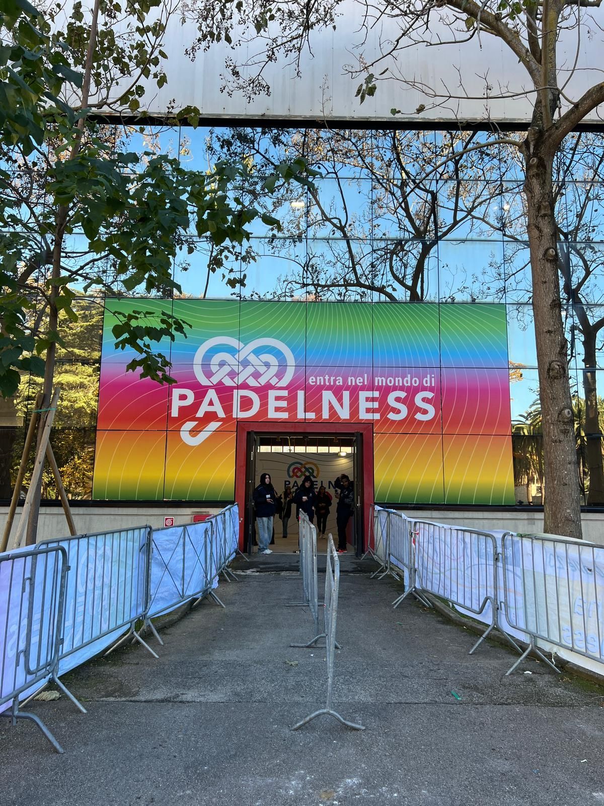 Entrata Fiera Padelness, Napoli