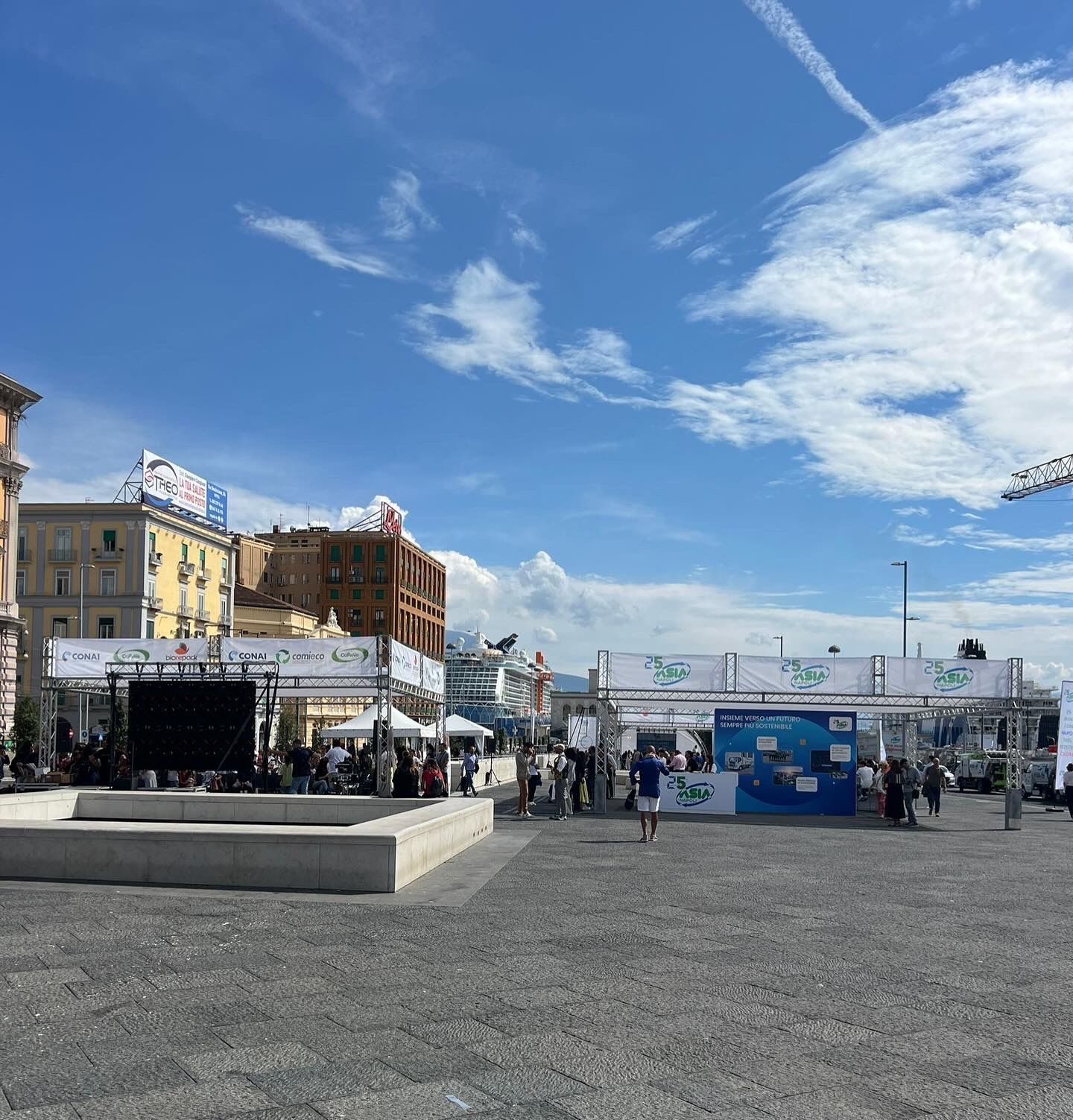 Evento Asia 25 anni con Napoli