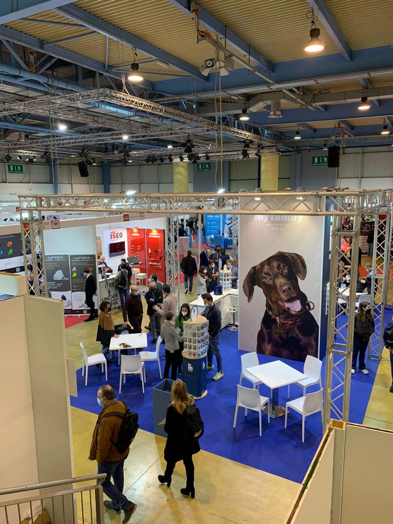 Allestimenti della Cusano Stand alla fiera Expo Machieraldo – Milano