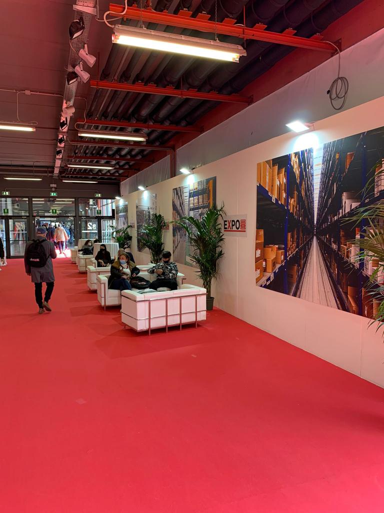 Allestimenti della Cusano Stand alla fiera Expo Machieraldo – Milano