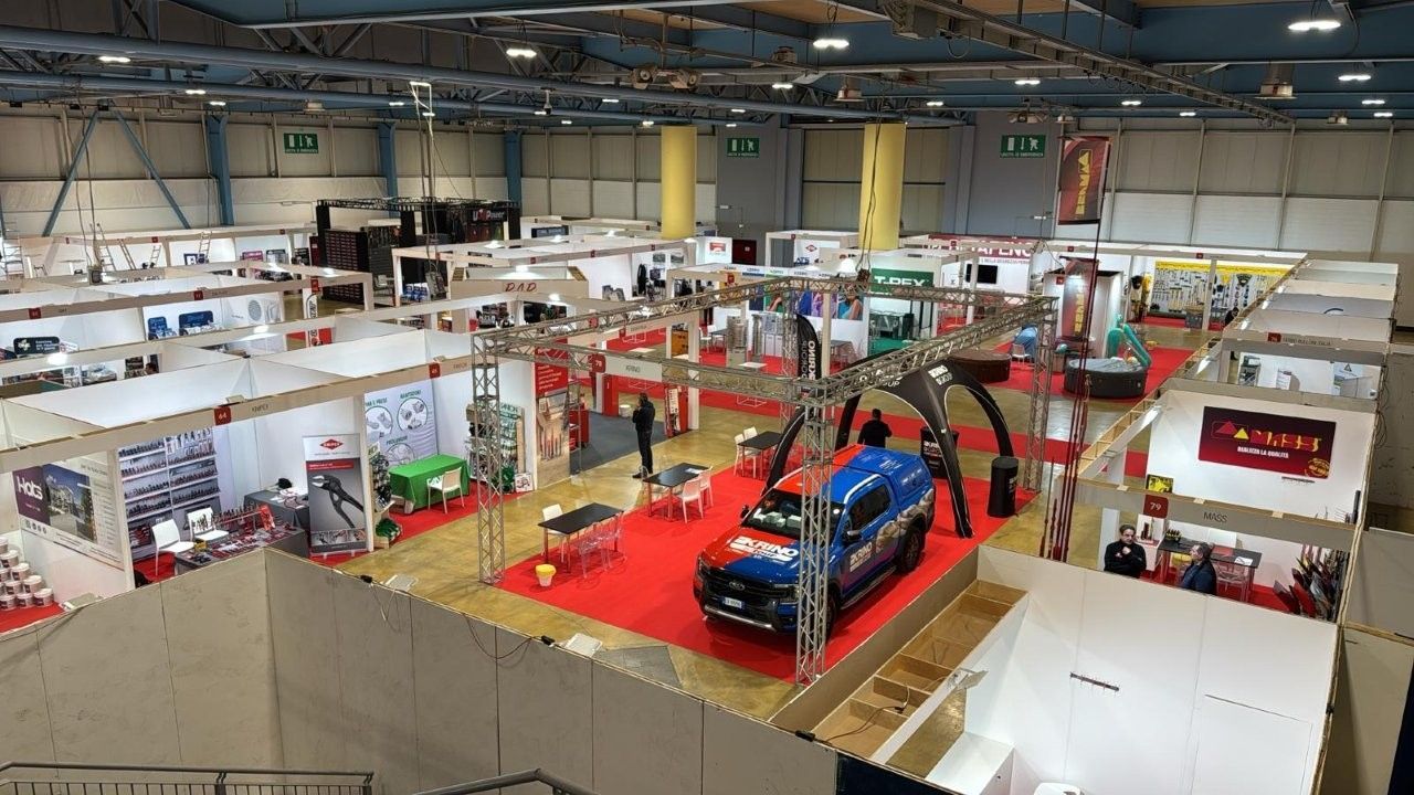 Panoramica Stands Expo Machieraldo, Milano 2026