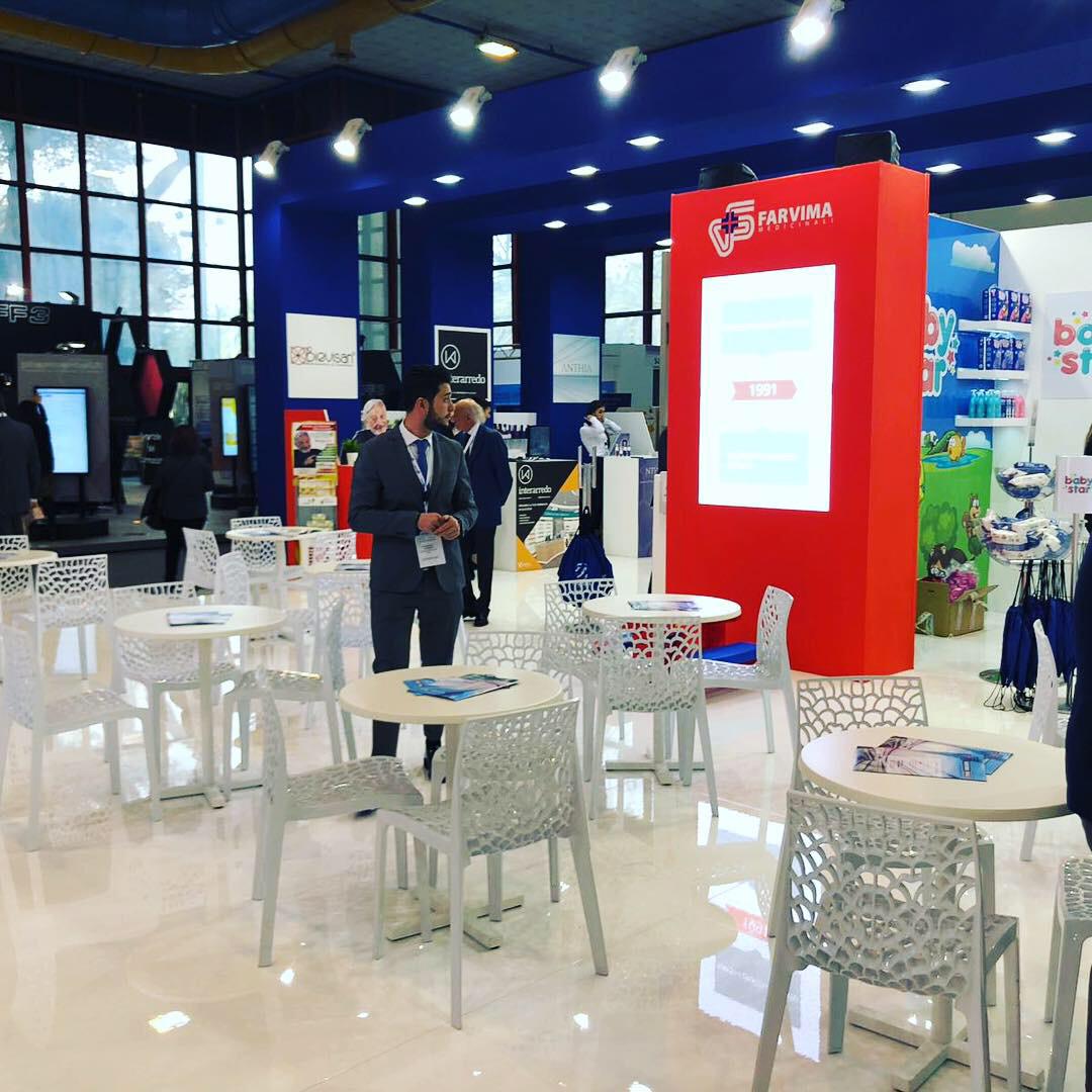 Fiera PharmExpo Napoli, Allestrimenti Cusano Stand, stand Farvima