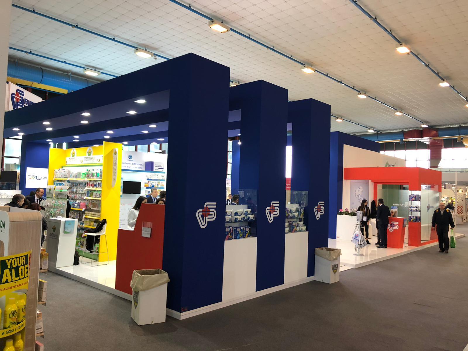 Stand Farvima alla Fiera PharmExpo Napoli, Allestrimenti Cusano Stand