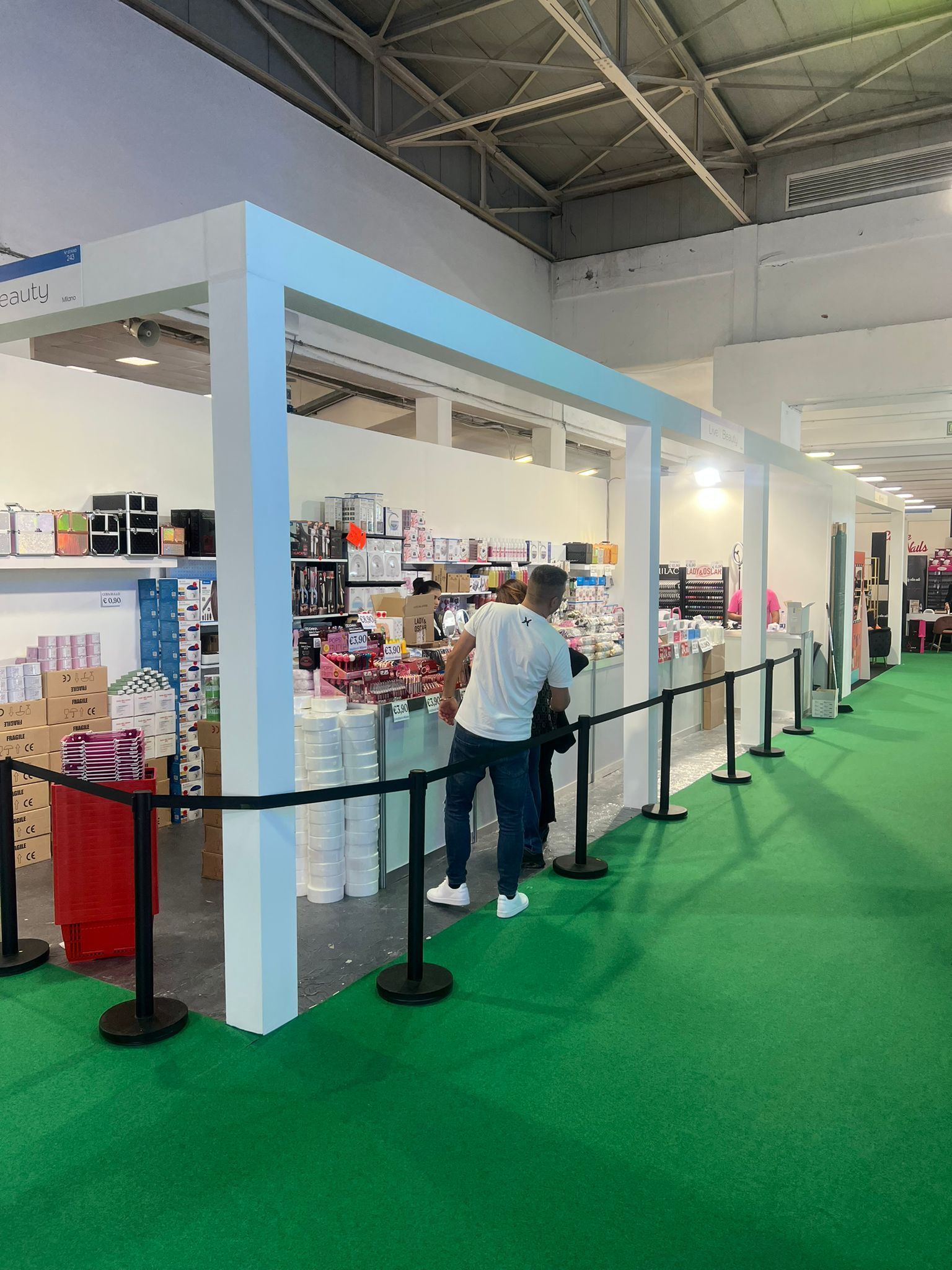 Stand Fiera dell' estetica Aestetica Napoli