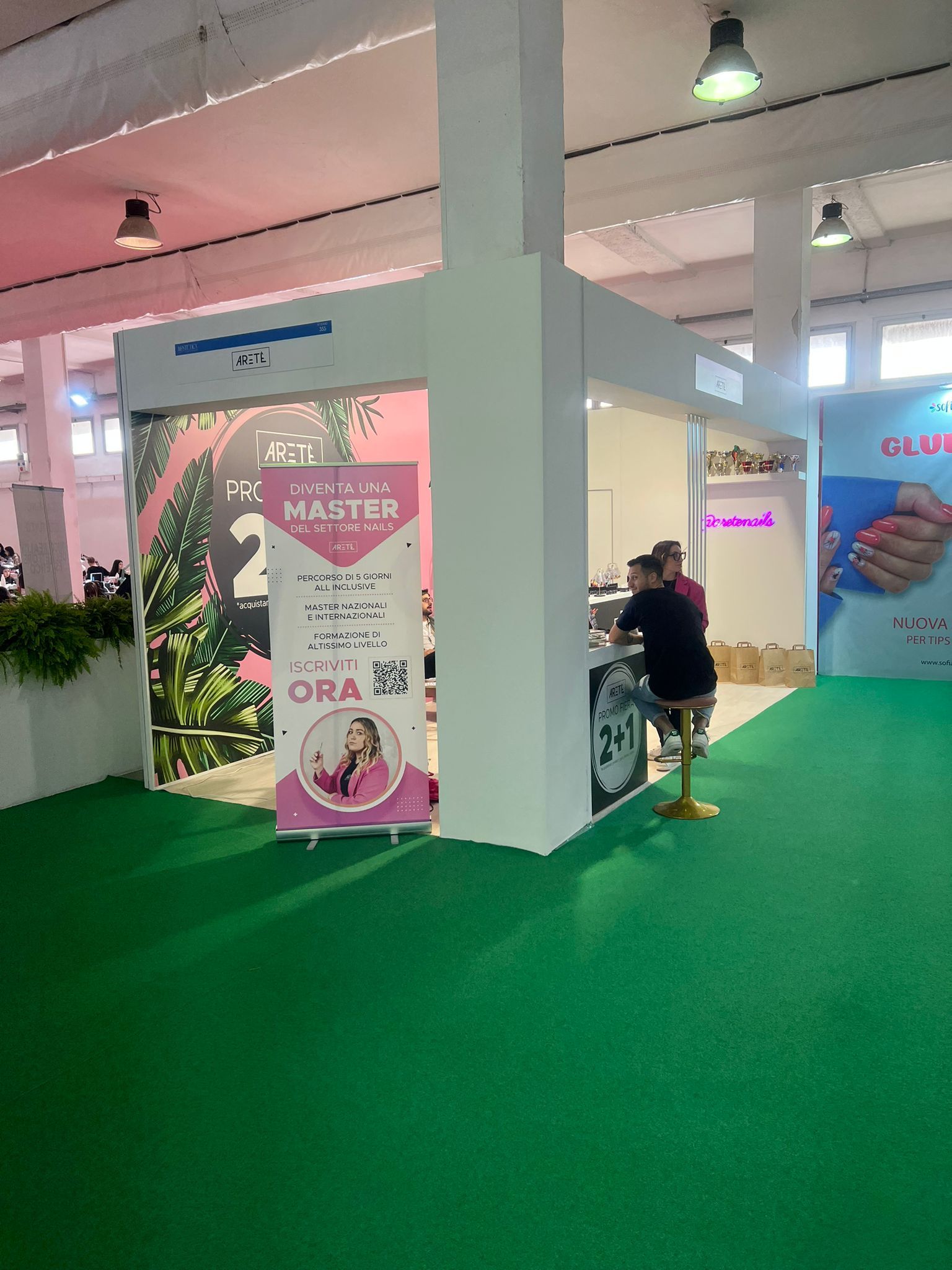 Stand Fiera dell' estetica Aestetica Napoli