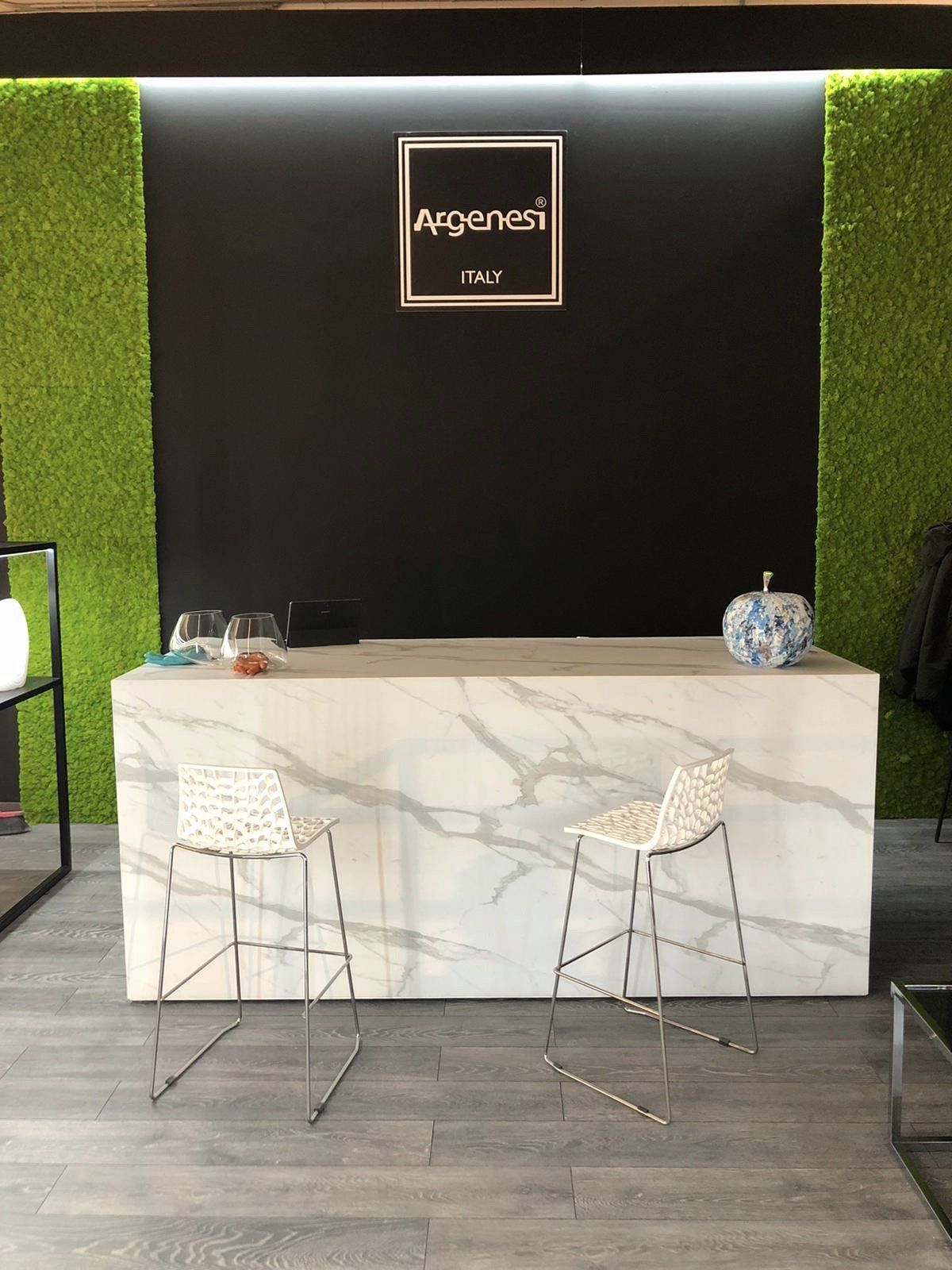 Vetrina Stand allestiti da Cusano Sand alla Fiera Ambiente di Francoforte