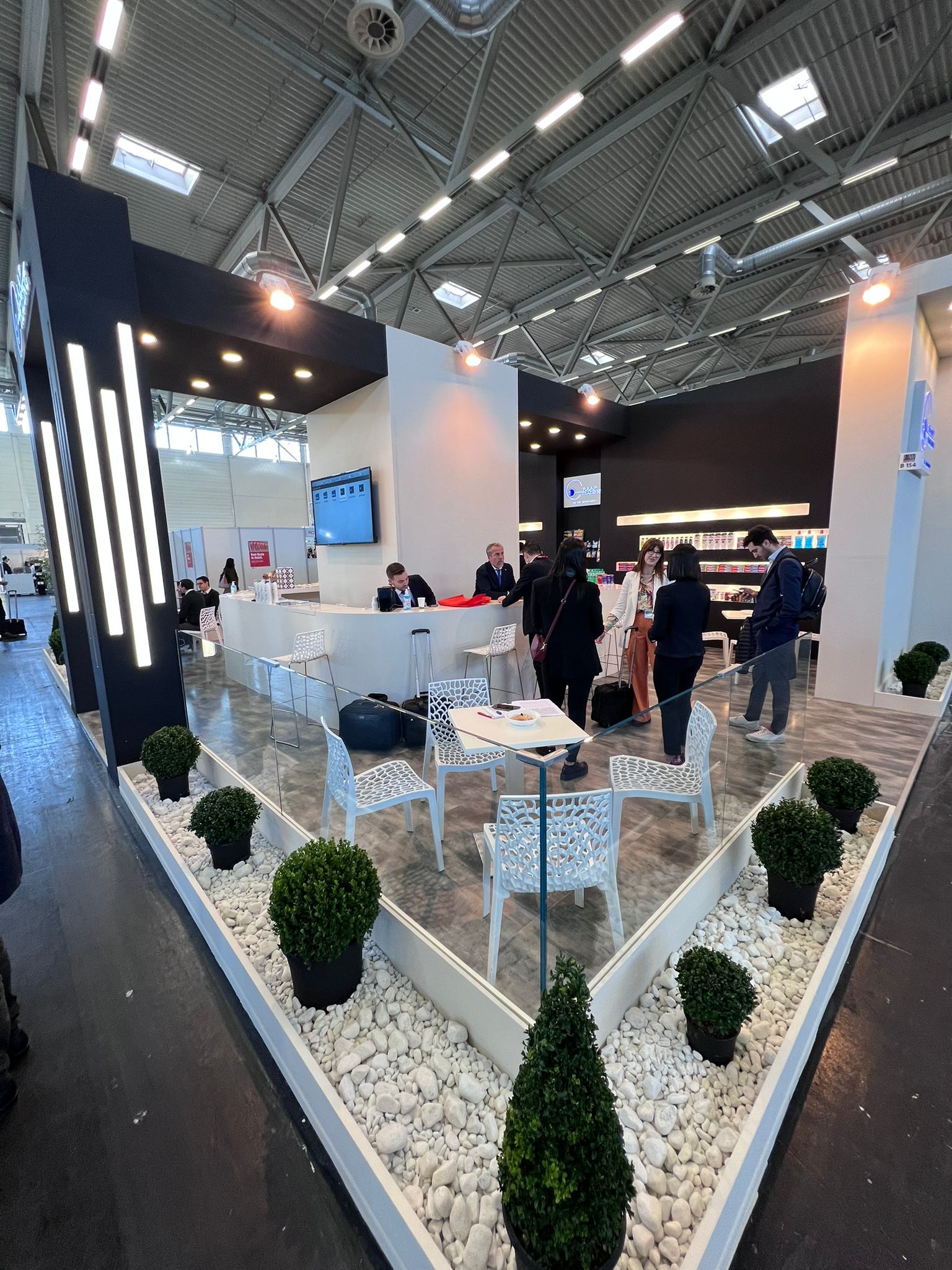 Allestimento fieristico IAW Colonia, stand Raap  Trading, Allestimenti Cusano Stand