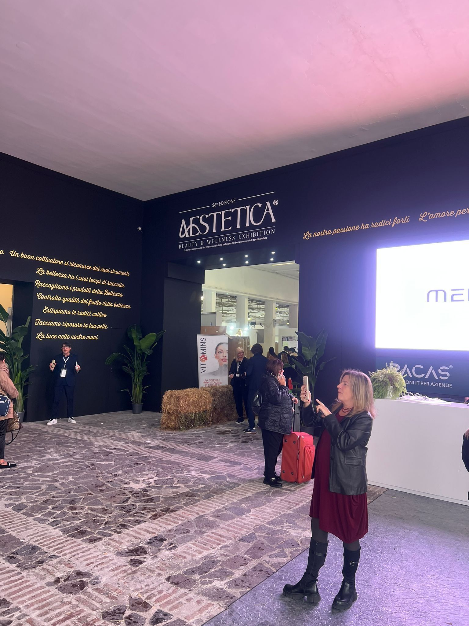 Stand Fiera dell' estetica Aestetica Napoli