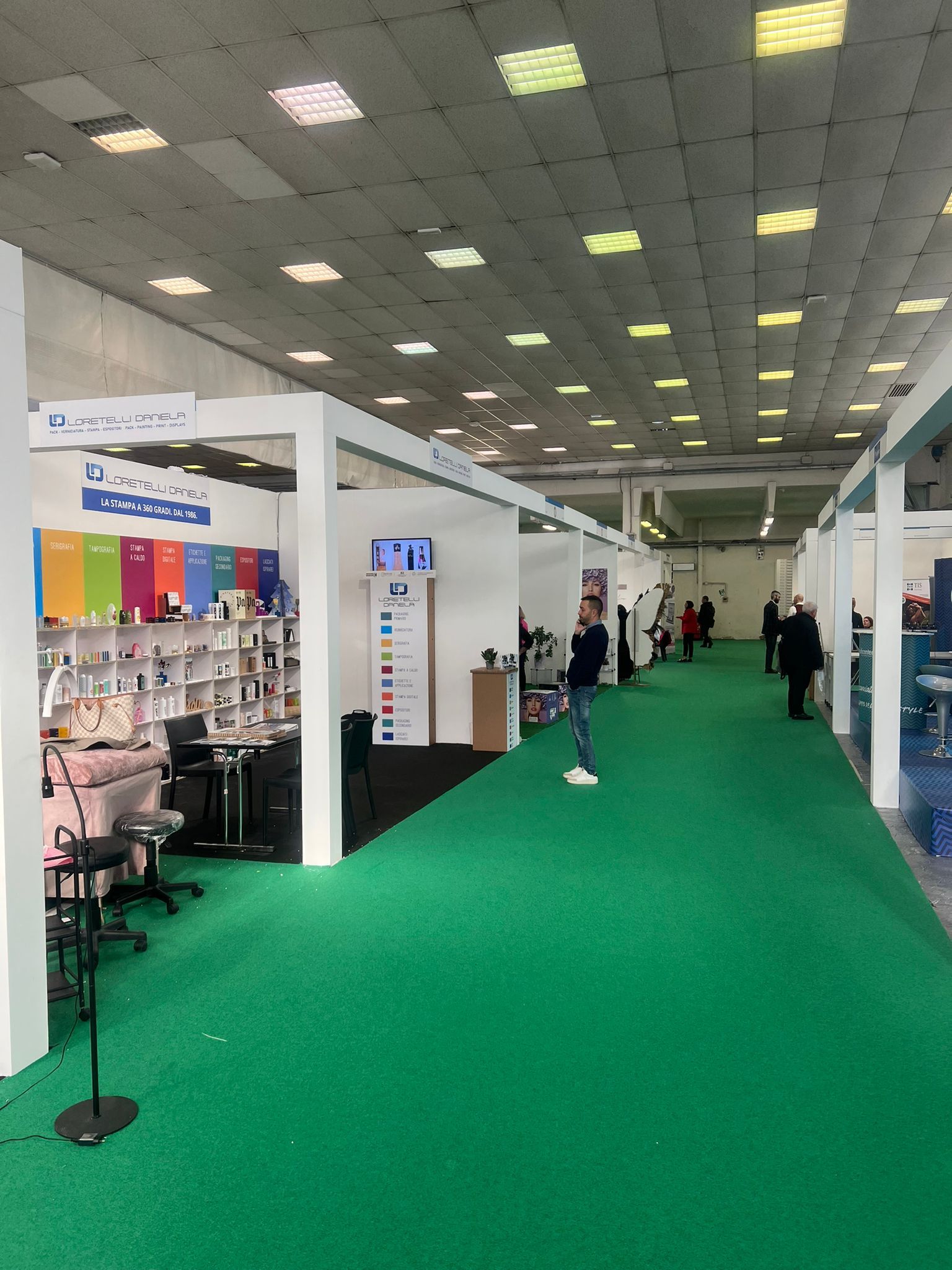 Stand Fiera dell' estetica Aestetica Napoli