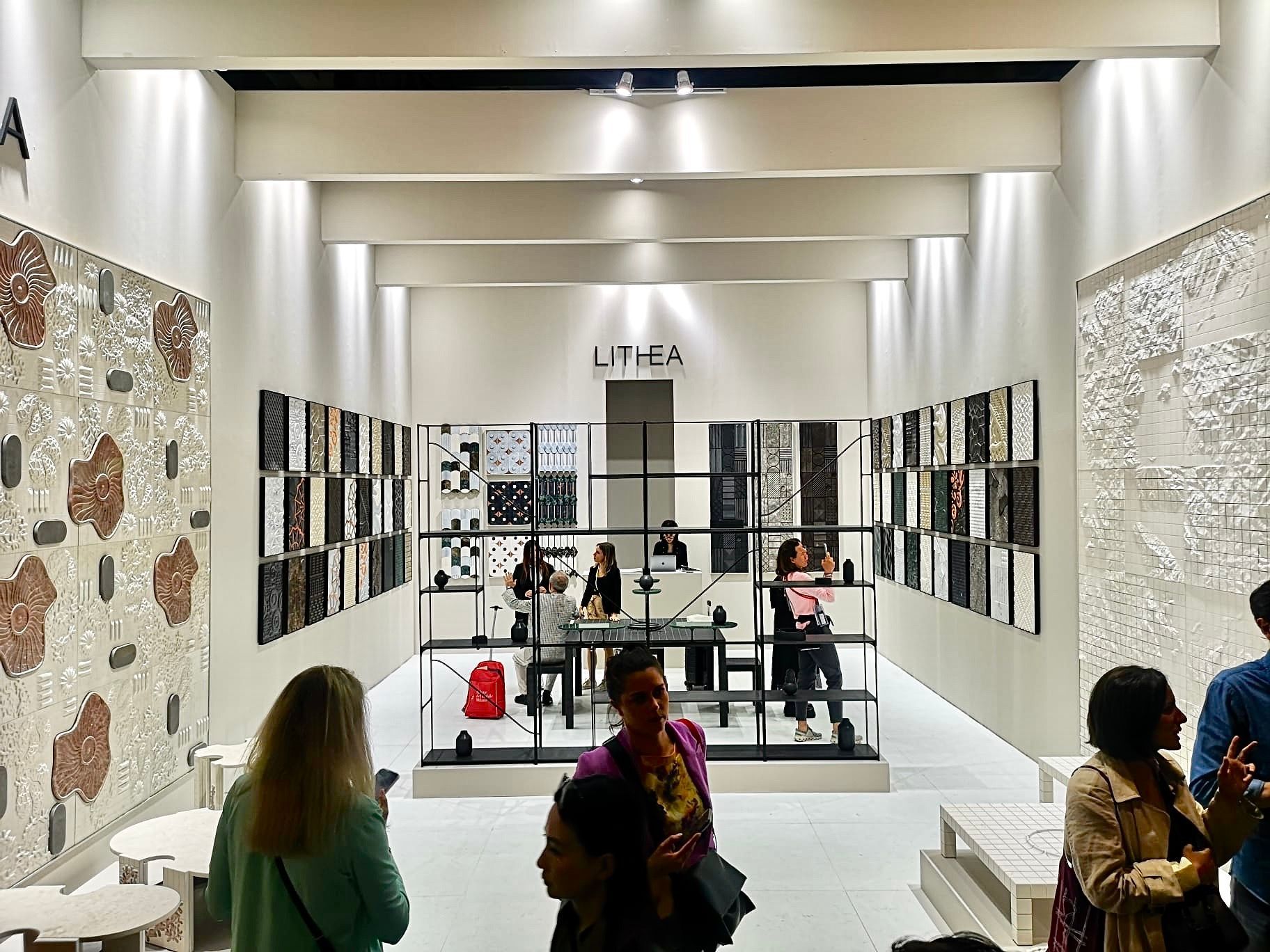 Stand Lithea al Salone del Mobile, Milano