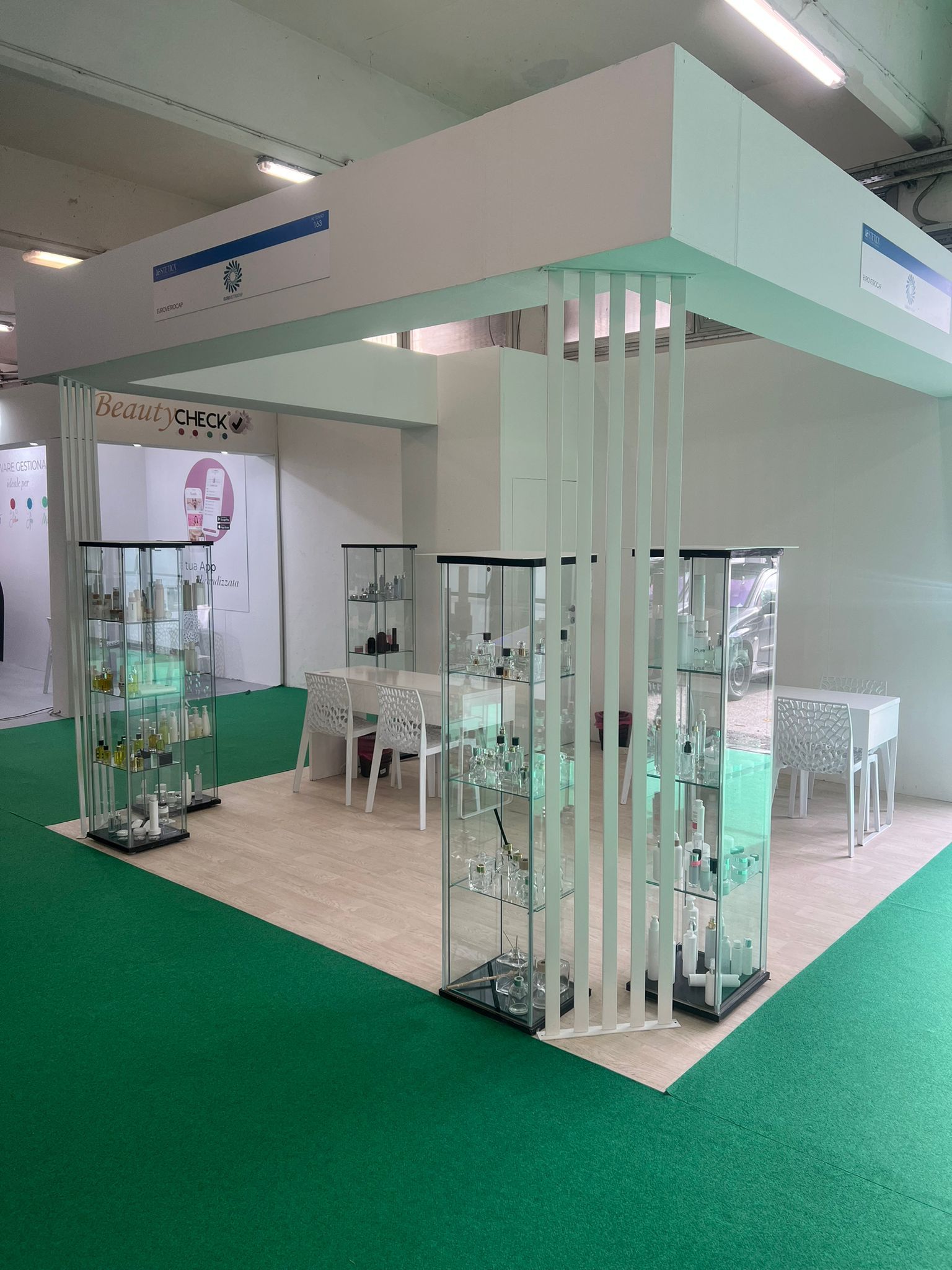 Stand Fiera dell' estetica Aestetica Napoli