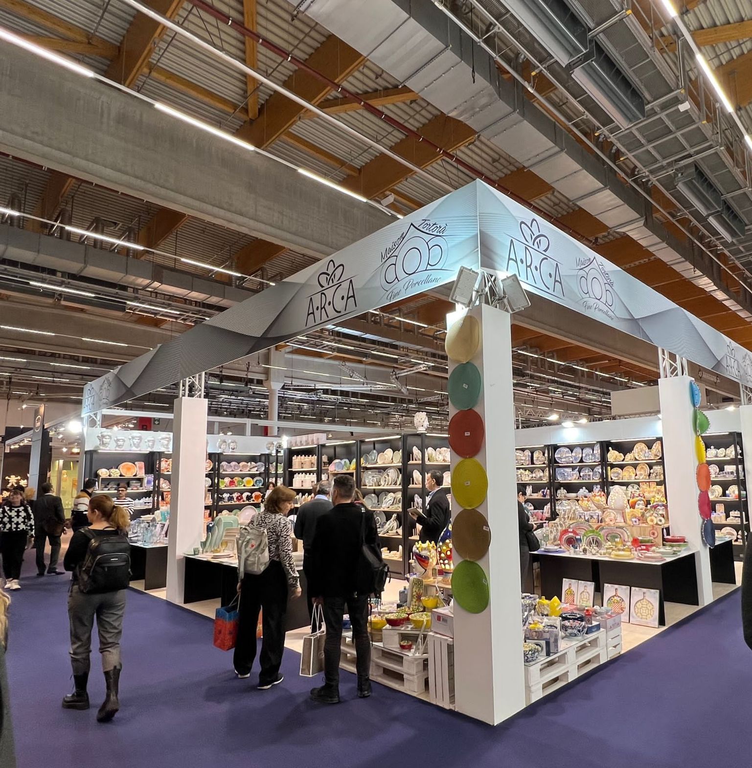 Stand Arca Maison Tortora, Fiera Ambiente Francoforte