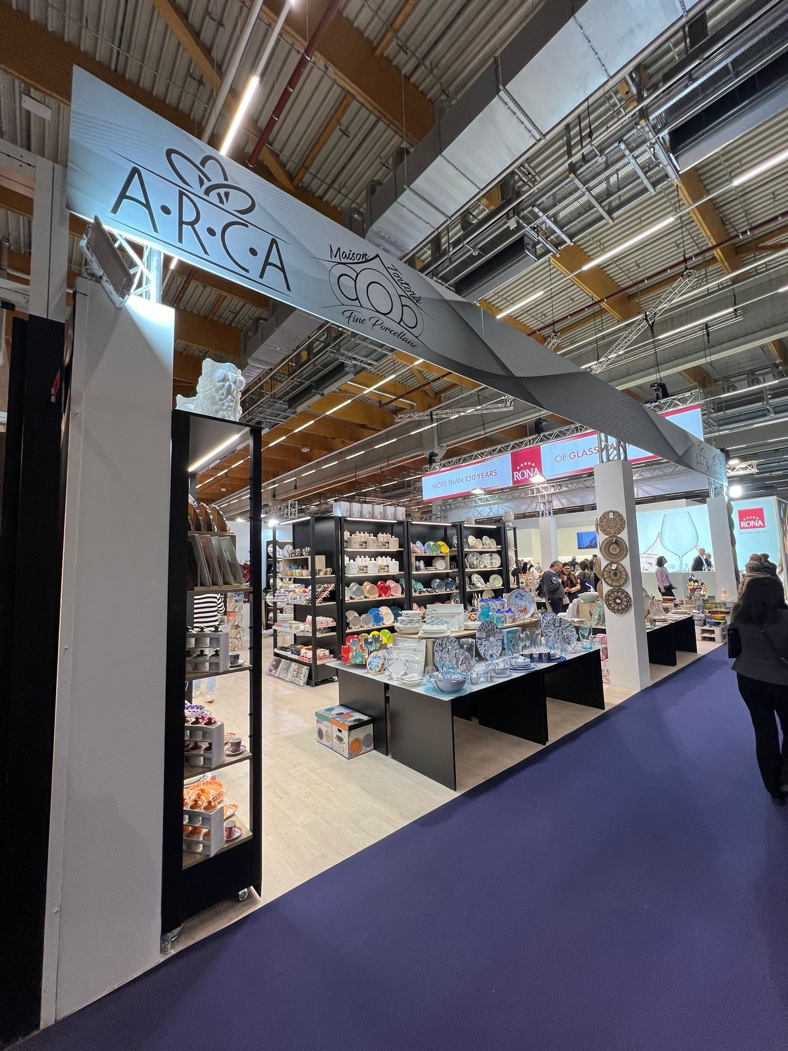 Stand Arca Maison Tortora, Fiera Ambiente Francoforte