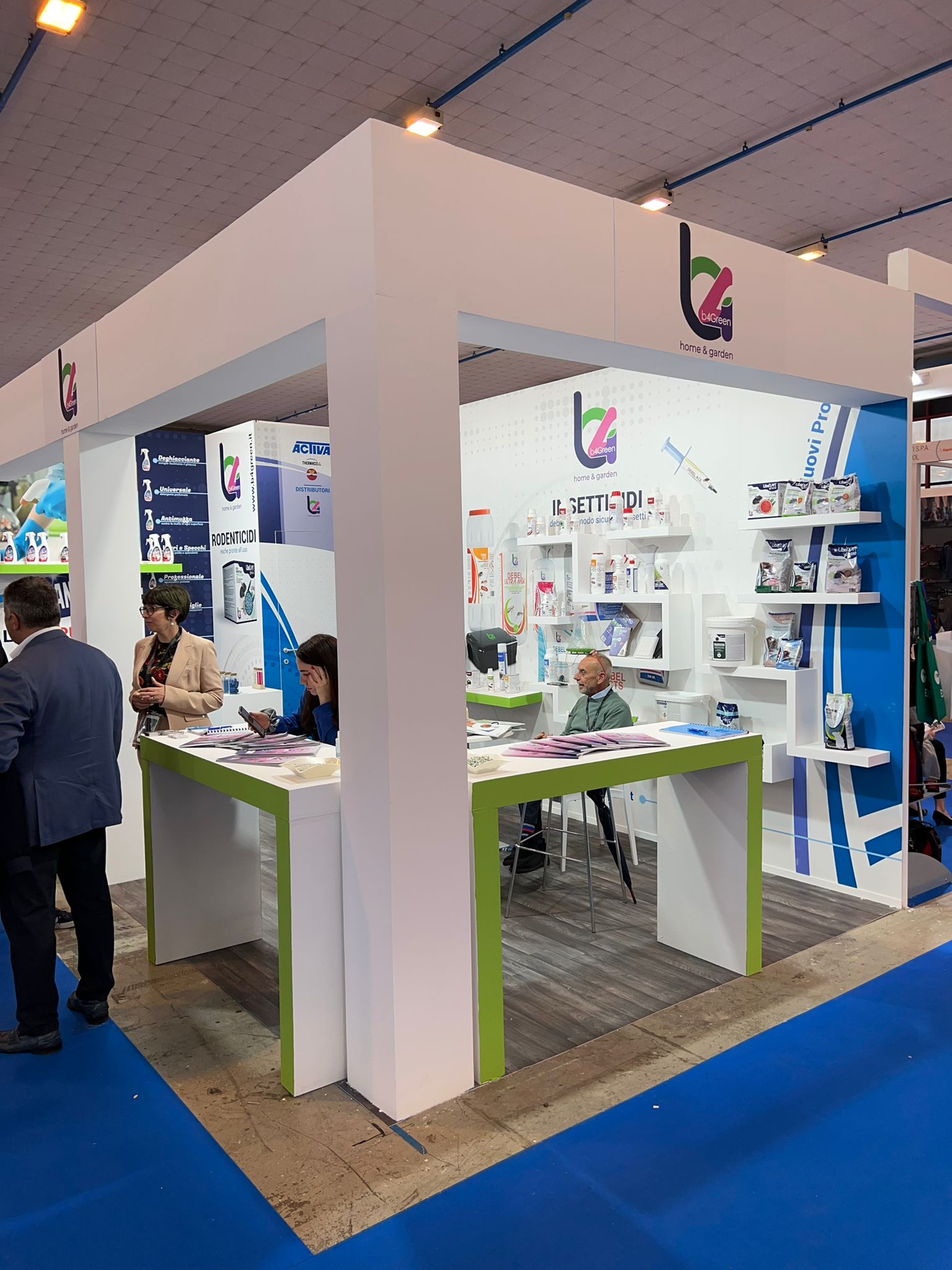 Stand B4 Green Fiera della ferrmenta Siferr Napoli