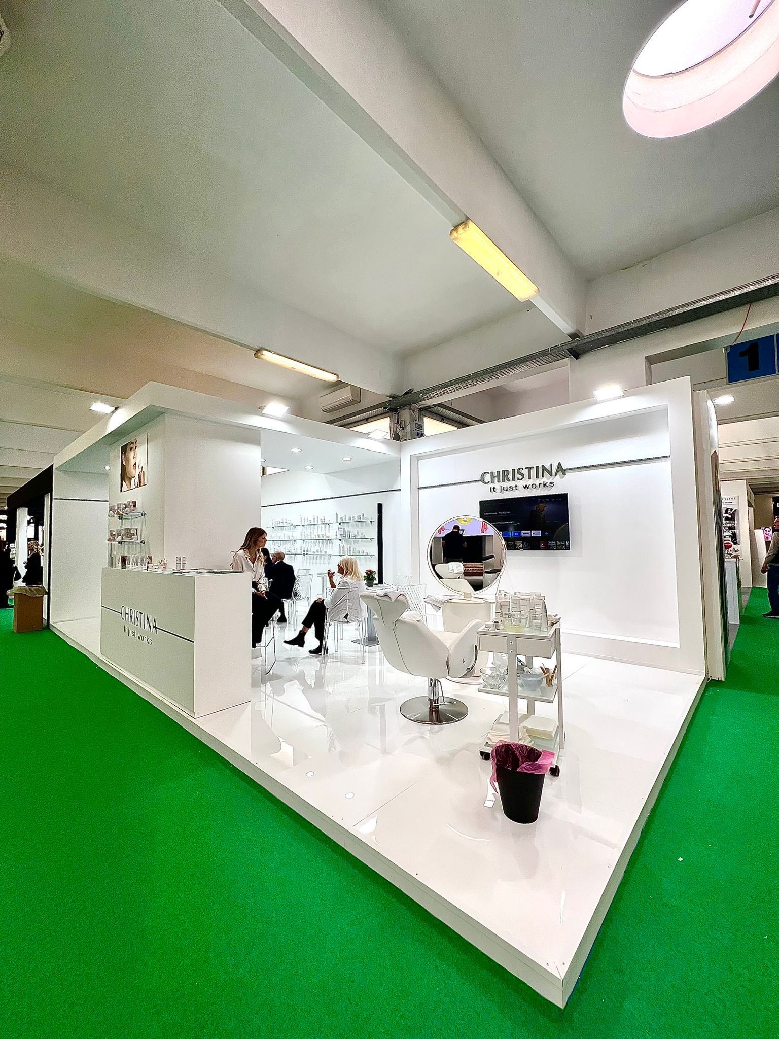 Stand Fiera dell' estetica Aestetica Napoli