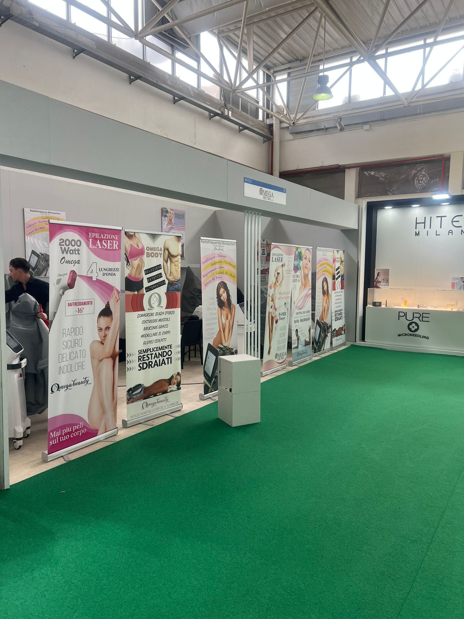 Stand Fiera dell' estetica Aestetica Napoli