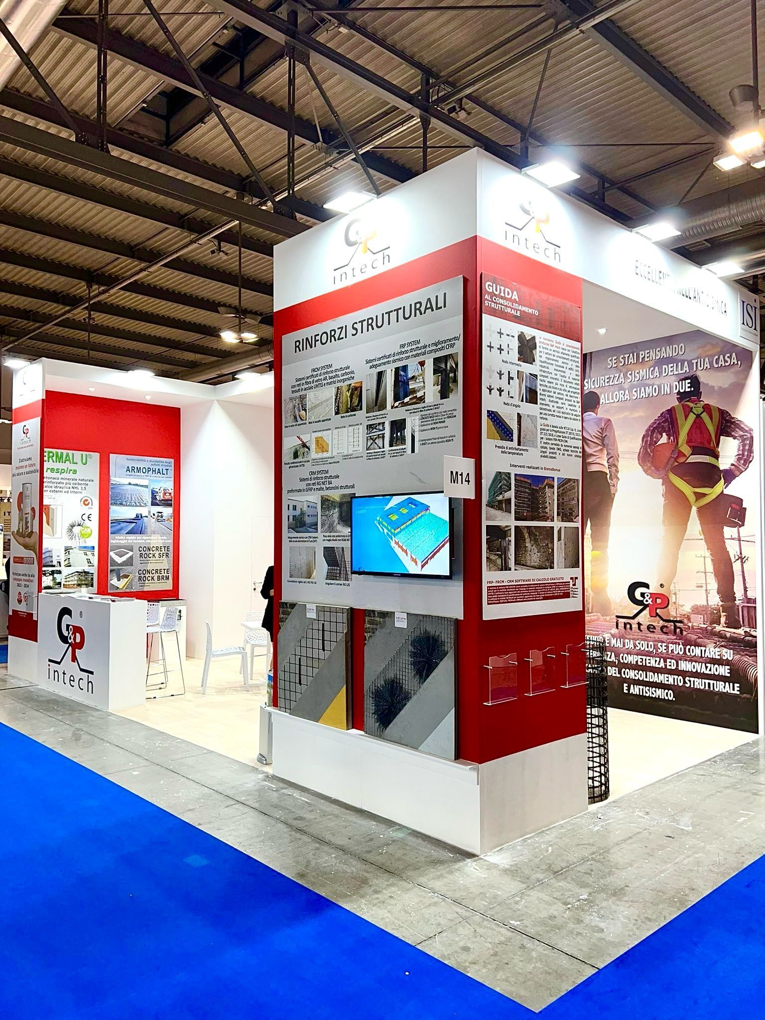 Stand allestito per G&P Intech al made Expo Milano