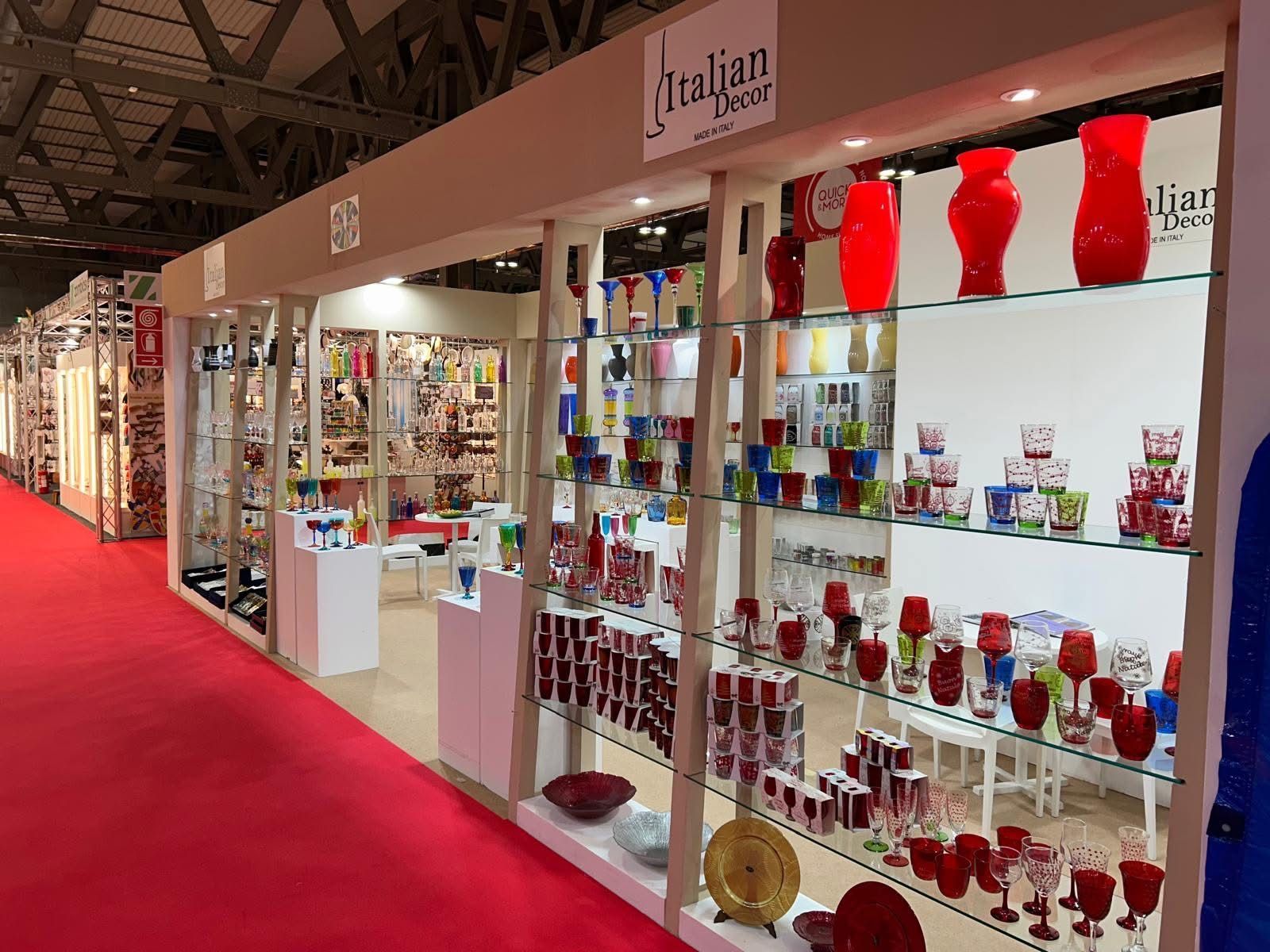 Stand allesttito alla fiera Homi MIlano