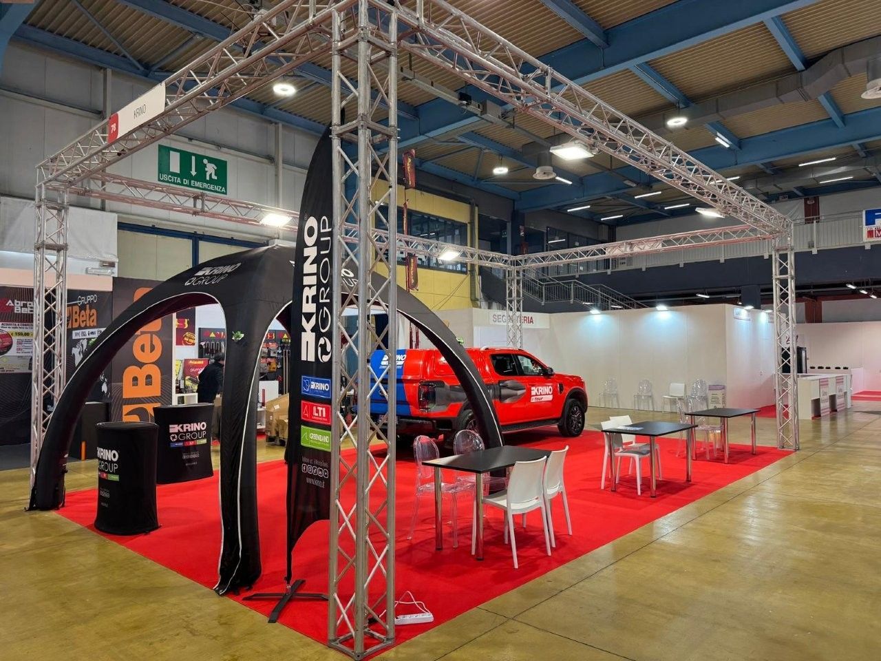 Stand Krino Group Expo Machieraldo, Milano 2026