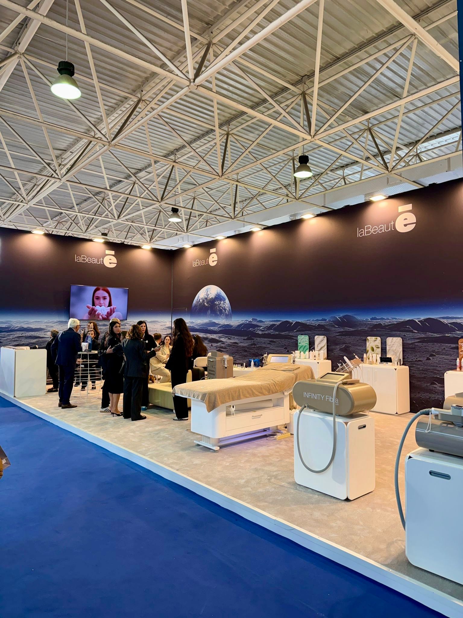 Stand La Beautè ad Aestetica Napoli 2025