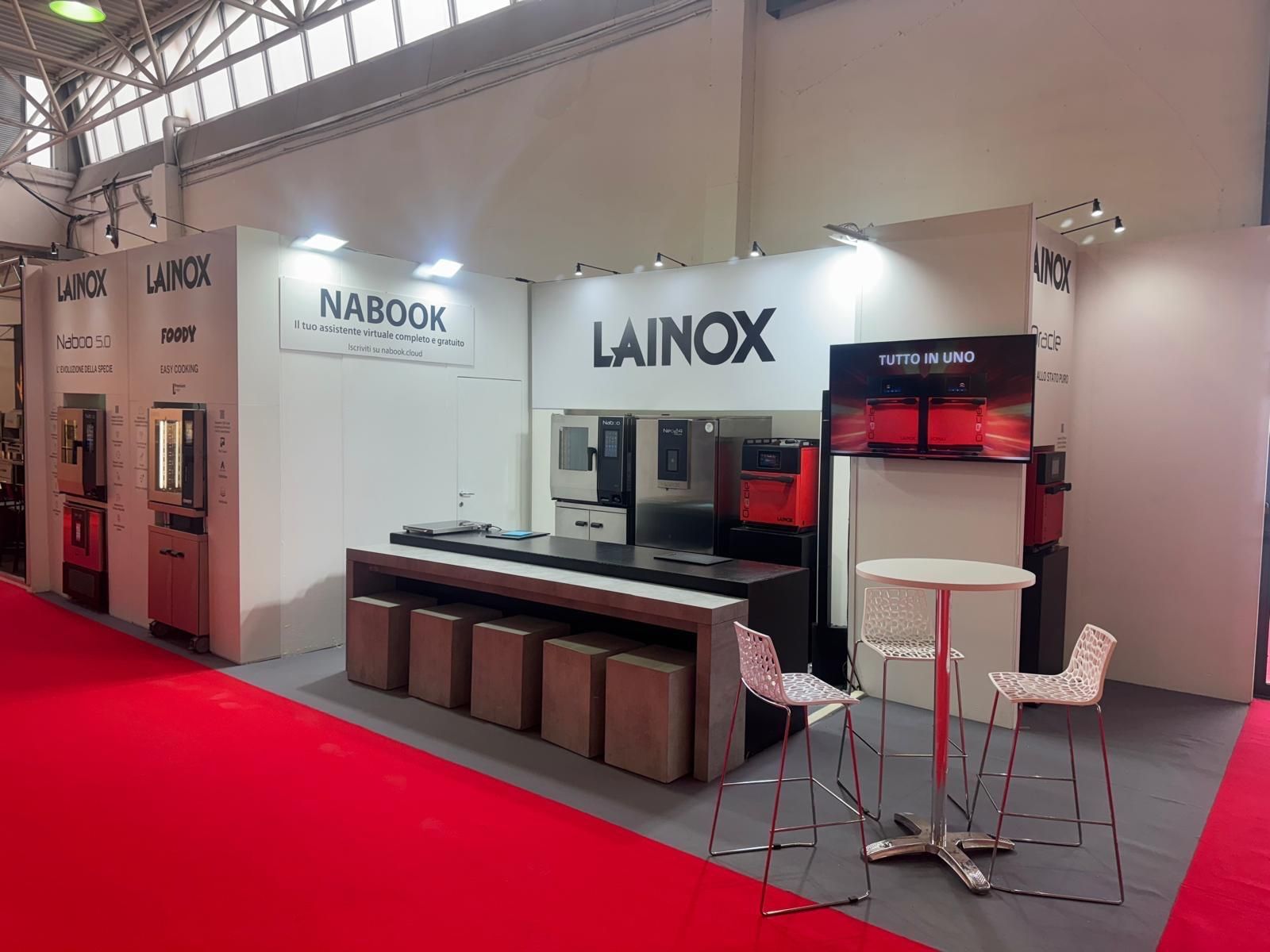 Stand lainox, Gustus Napoli 2024