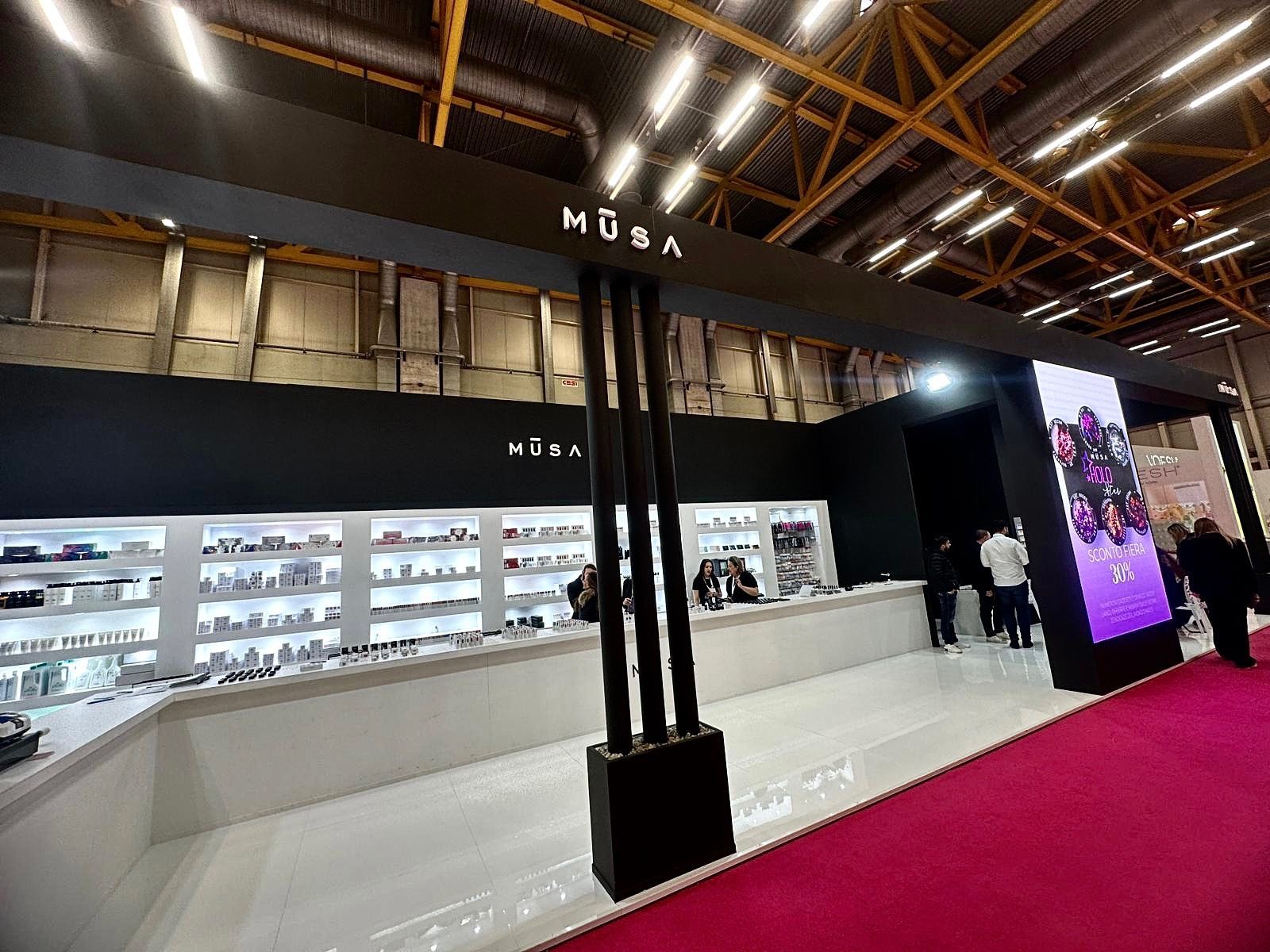 Stand Musa Fiera Cosmoprof, Bologna