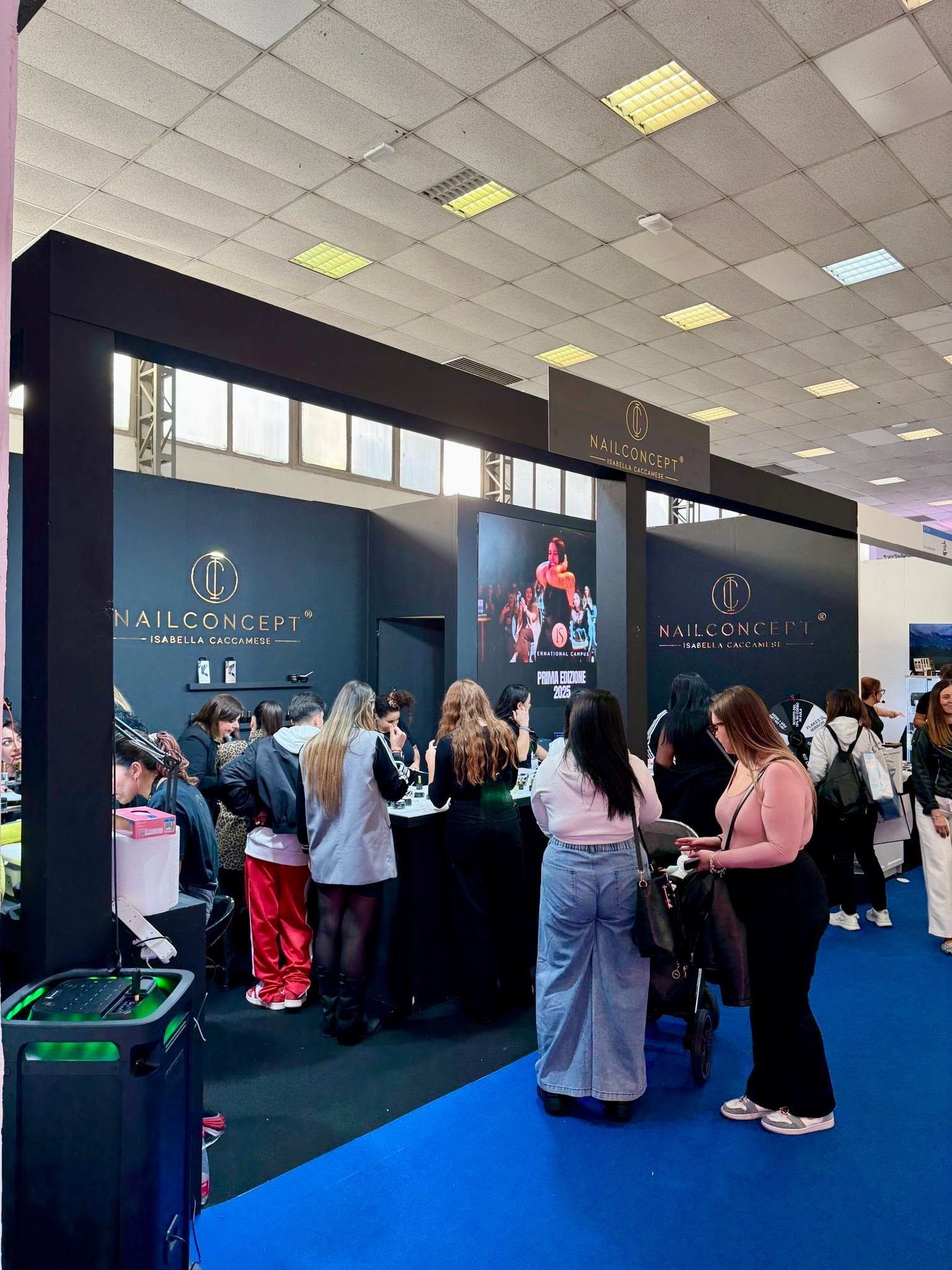 Stand Nailconcept ad Aestetica Napoli 2025