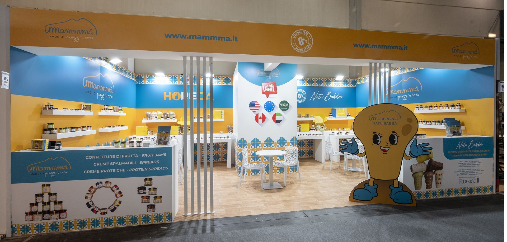 Mammmà stand al Sigep Rimini