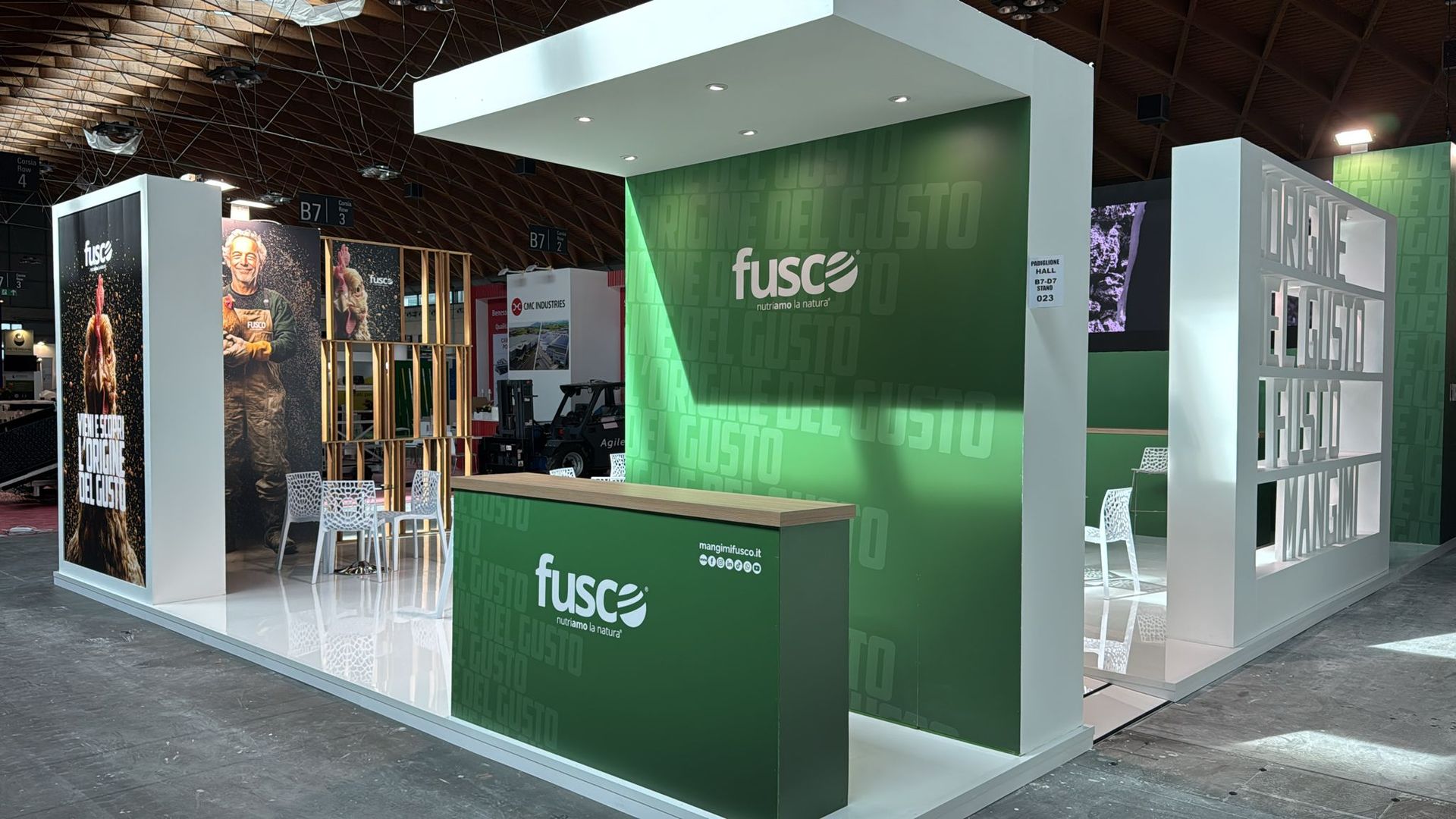 Fieravicola Rimini 2025, stand per Fusco Mangimi