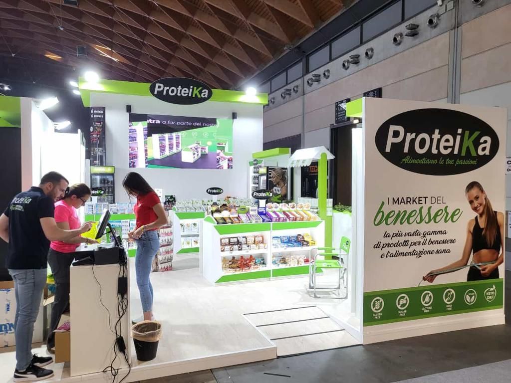 Stand Proteika alla Fiera RiminiWellness 2023
