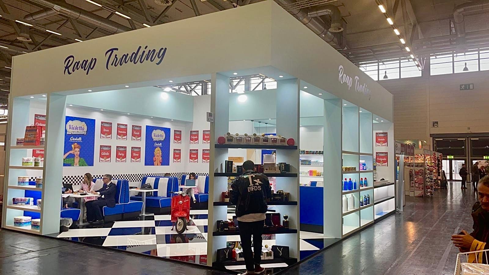 Stand allestito per Raap Trading, IAW Colonia 2024