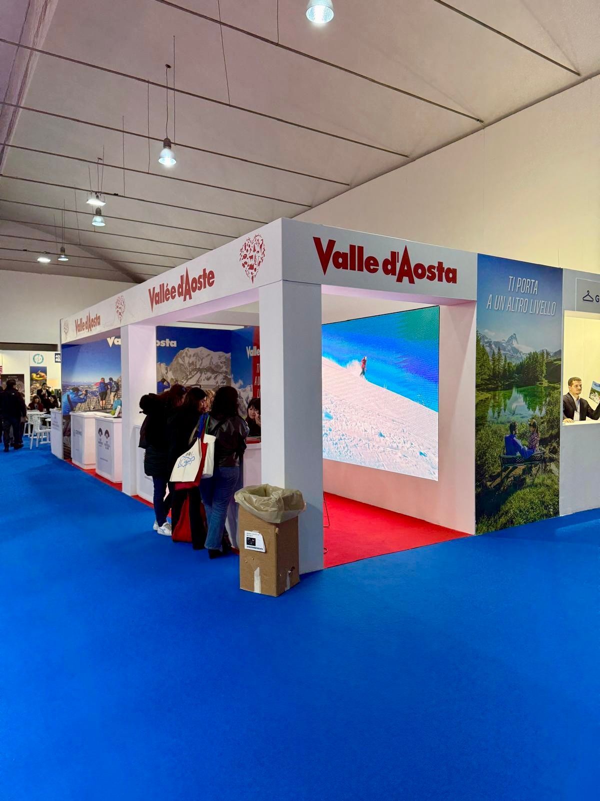 Stand Valle D'Aosta, Fiera BMT, Napoli