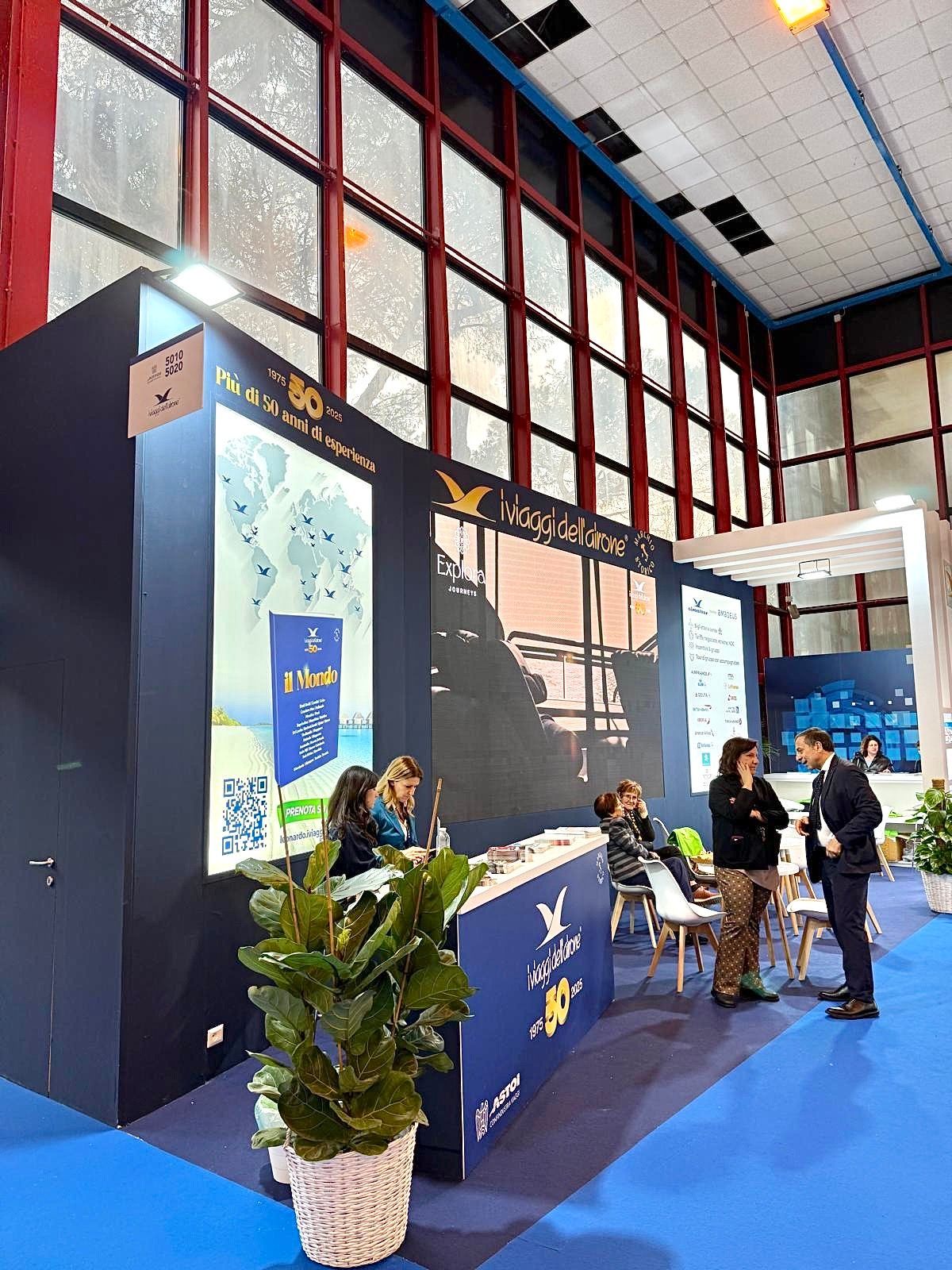 Stand I Viaggi dell'Airone, Fiera BMT Napoli