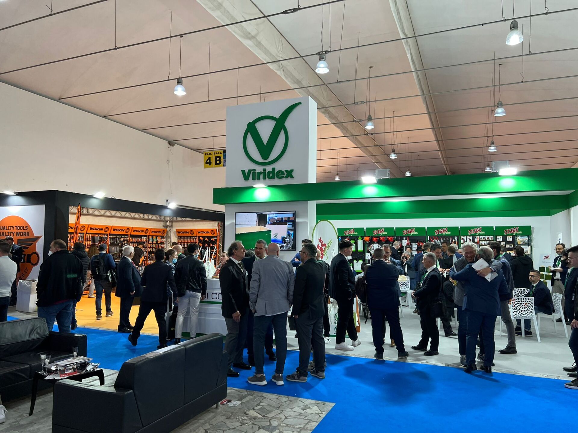 Stand Viridex Fiera della ferrmenta Siferr Napoli