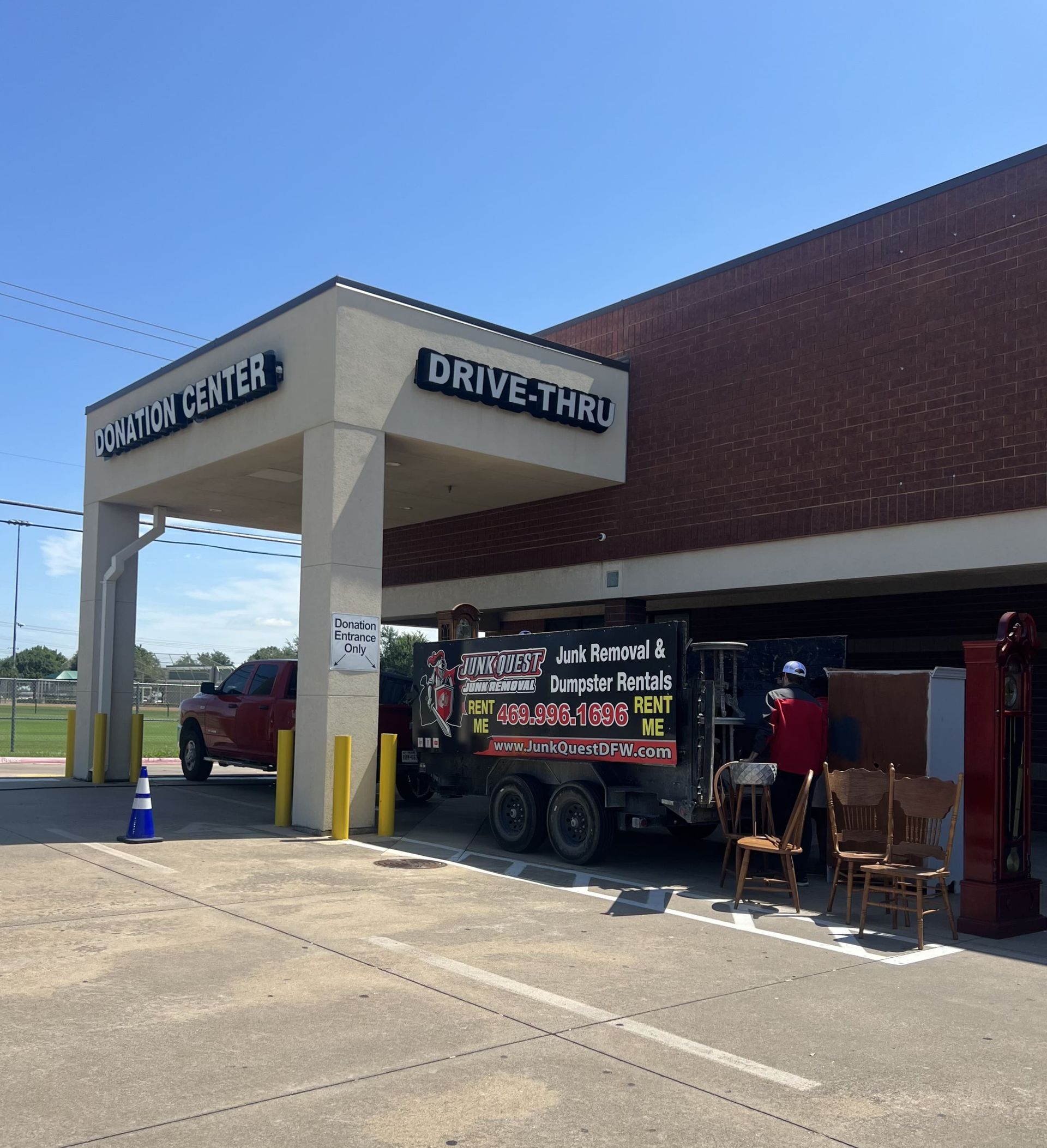 Donation drop off McKinney