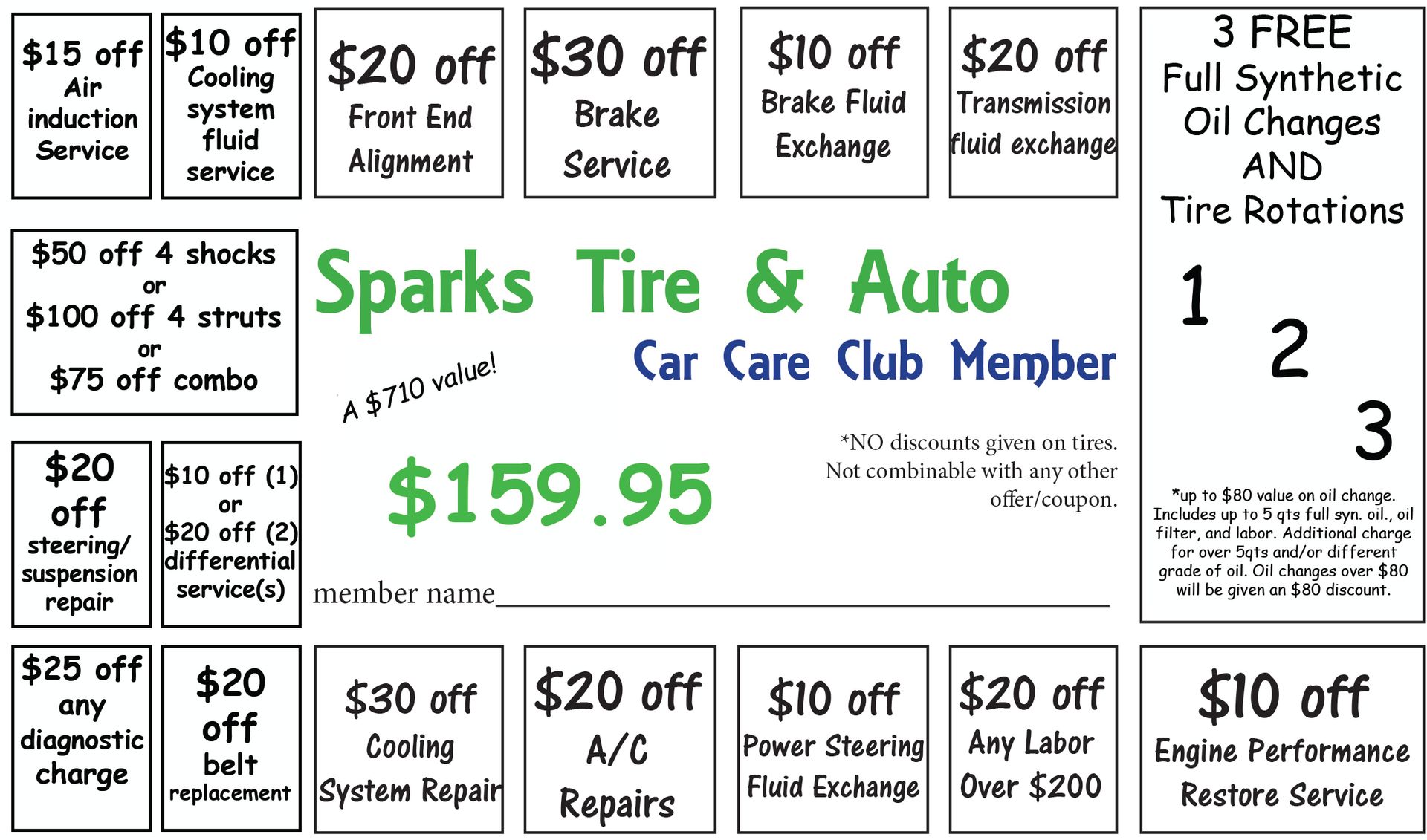 Car Care Club Membership