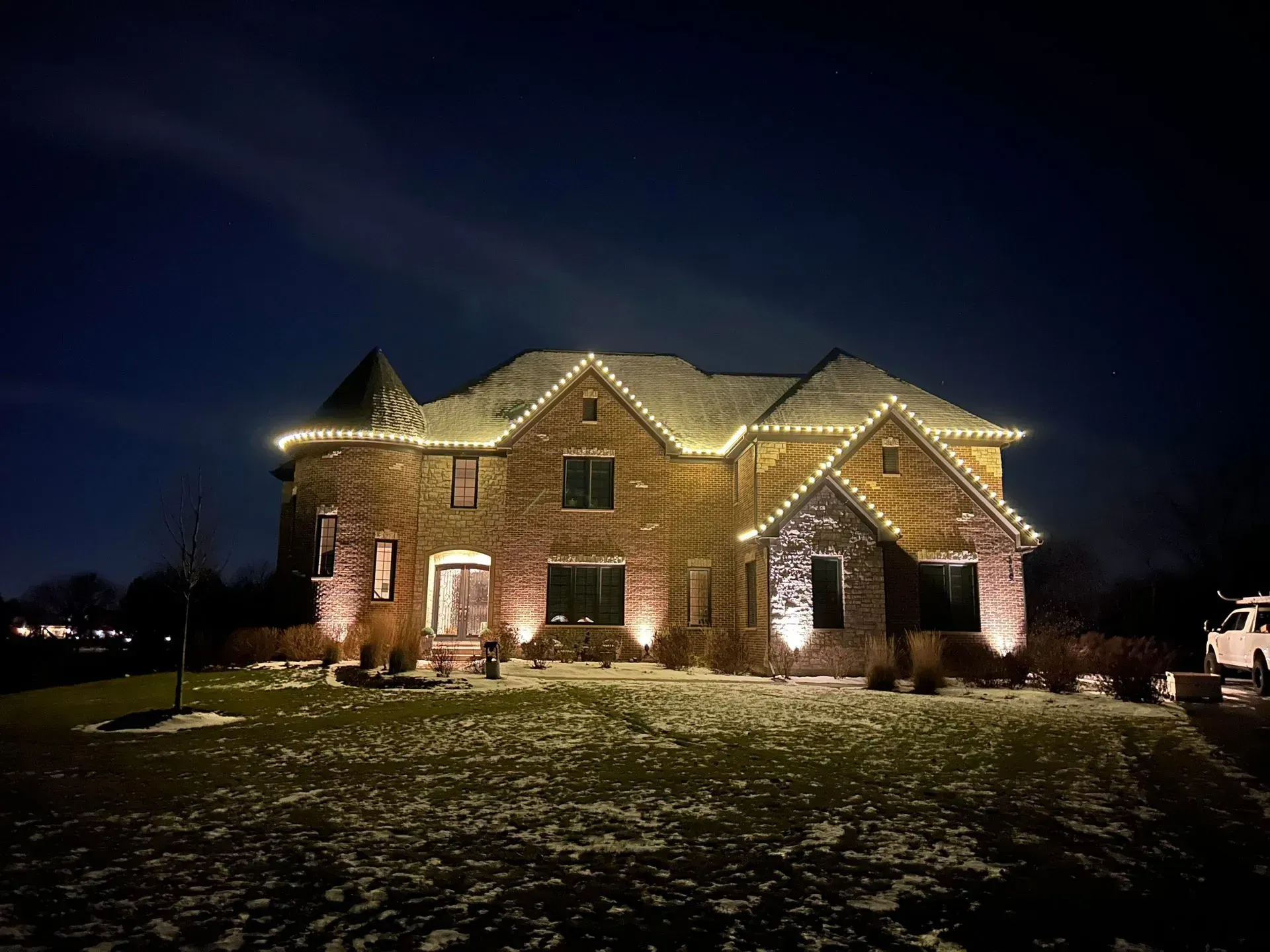 Big Mansion - Lake Zurich, IL - Peter’s Power Wash Services