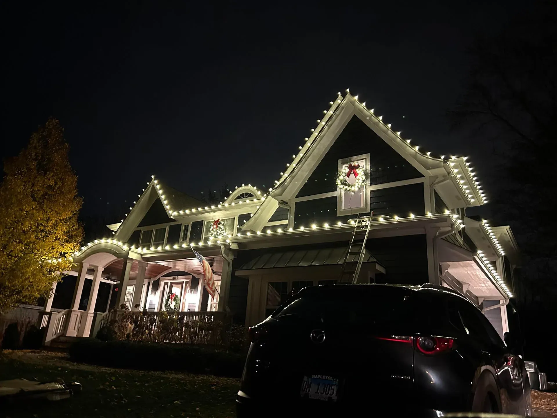 Christmas Lights Installed - Lake Zurich, IL - Peter’s Power Wash Services
