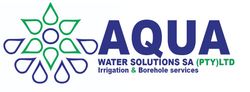 A logo for aqua water solutions sa pty ltd