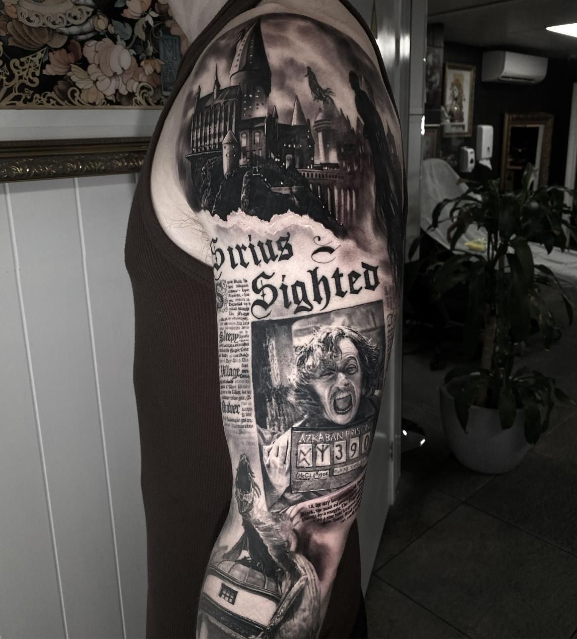 Man Has A Tattoo On His Arm That Says Ormus Sighted — Gallery Tattoo in Medowie, NSW