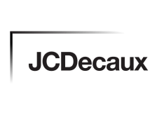 JCDecaux logo: black text