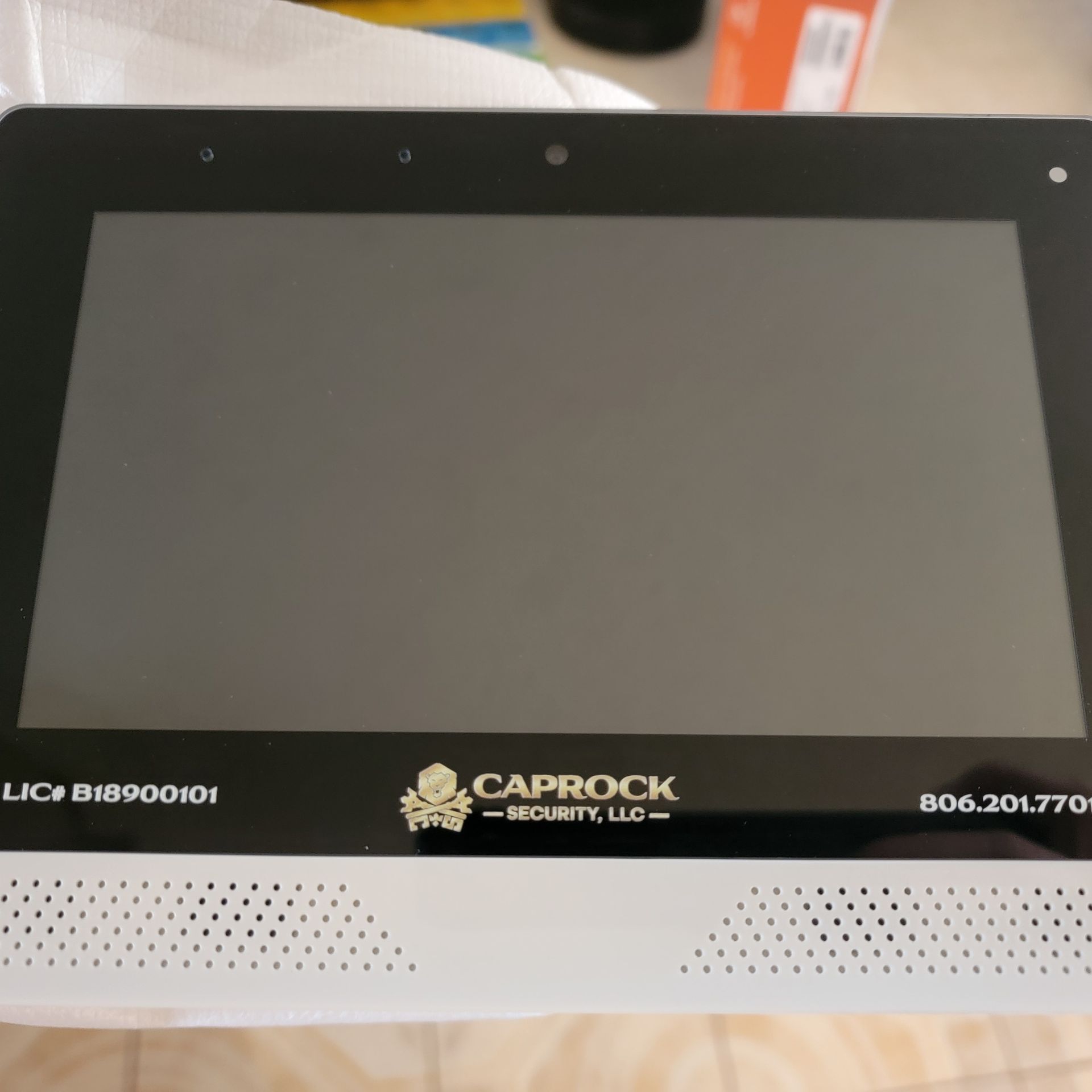 Security system - Lubbock, TX - Caprock Security LLC