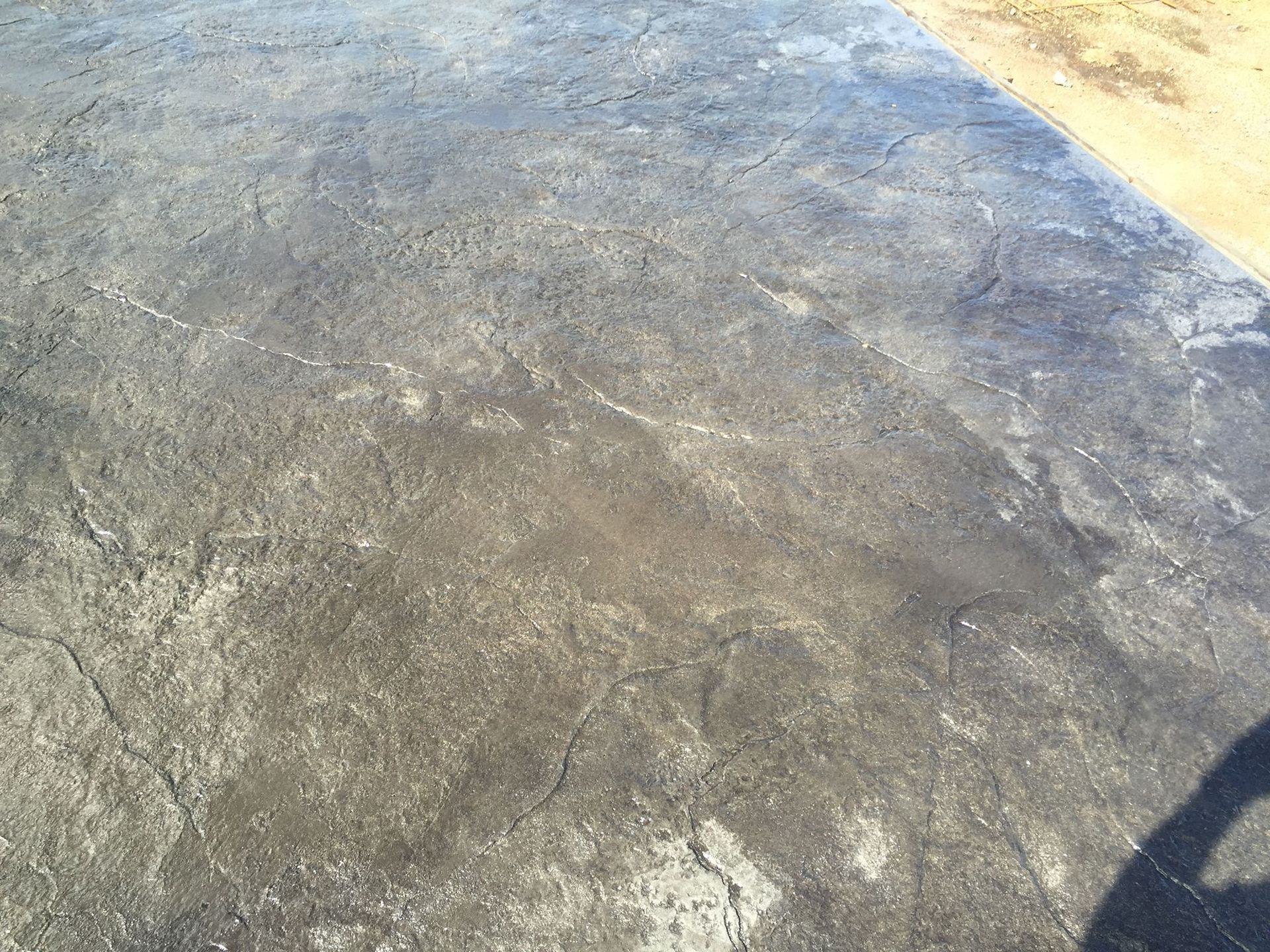 Gray Concrete Surface With Cracks — Heritage Concrete In Uralla, NSW