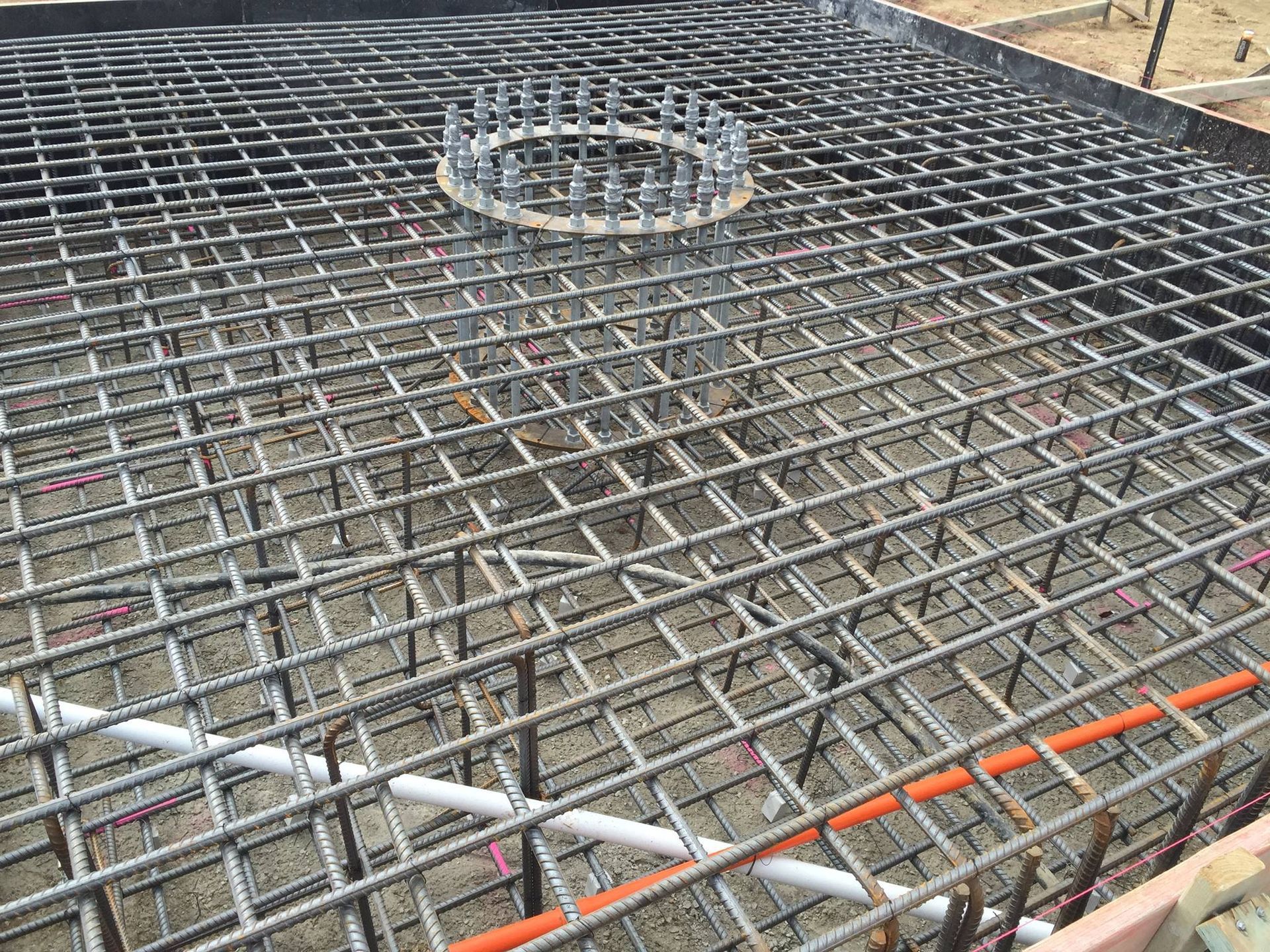 Reinforced Steel Grid for a Concrete Foundation — Heritage Concrete In Glen Innes, NSW